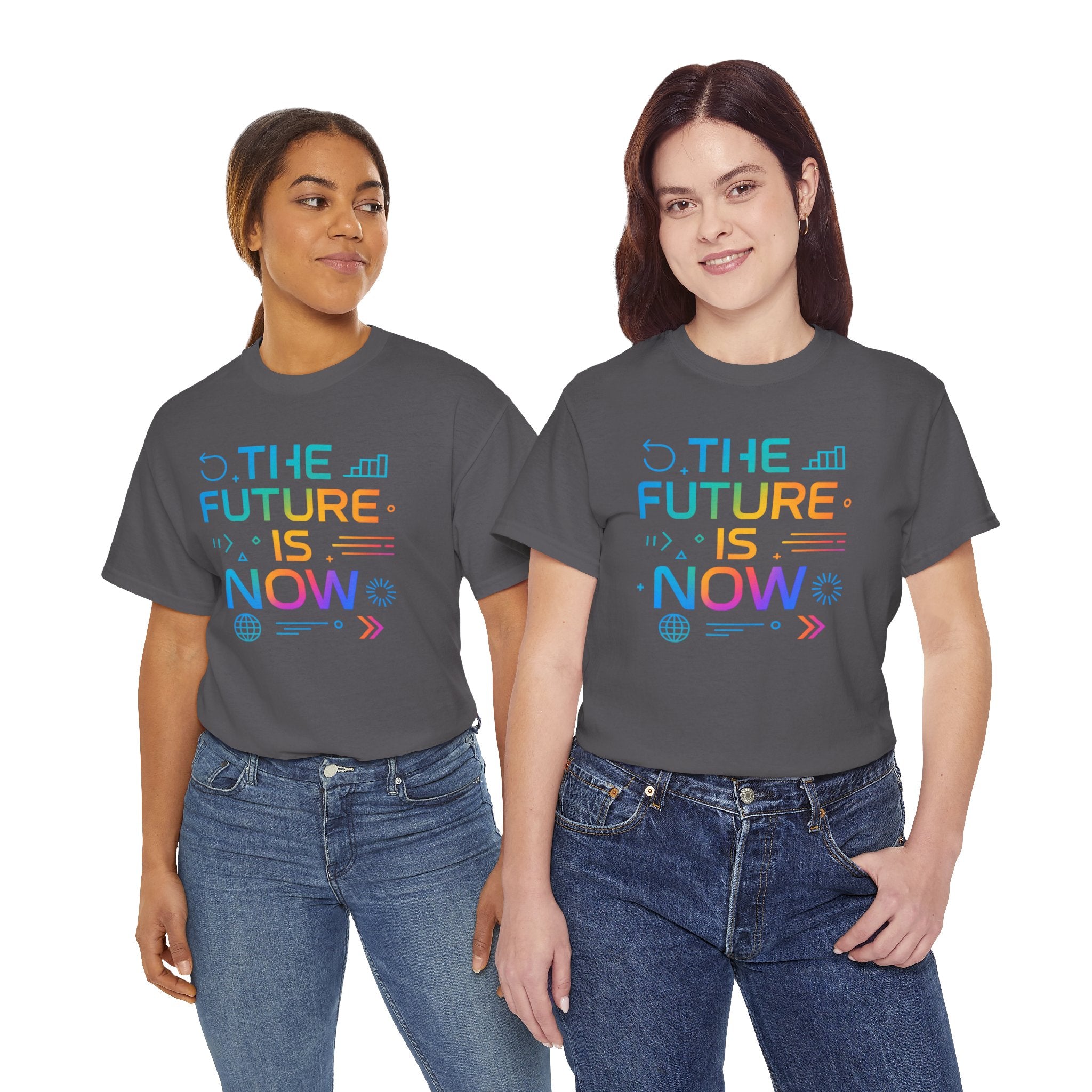 The Future Is Now T-Shirt — Inspirational Tech Graphic Tee
