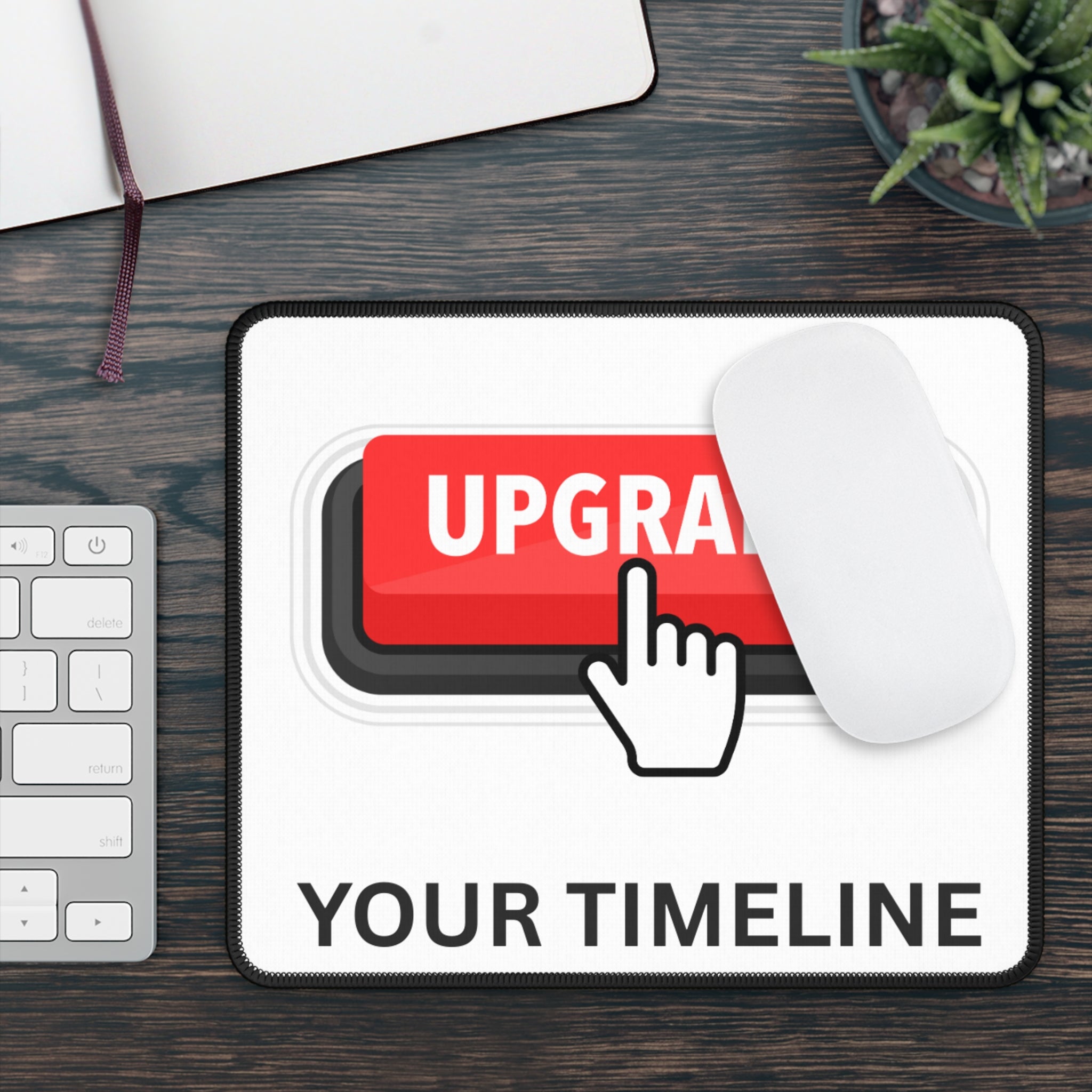 Gaming Mouse Pad - Upgrade Your Timeline Decor, Gamer Gift, Desk Accessory, Office Supplies, Computer Accessories