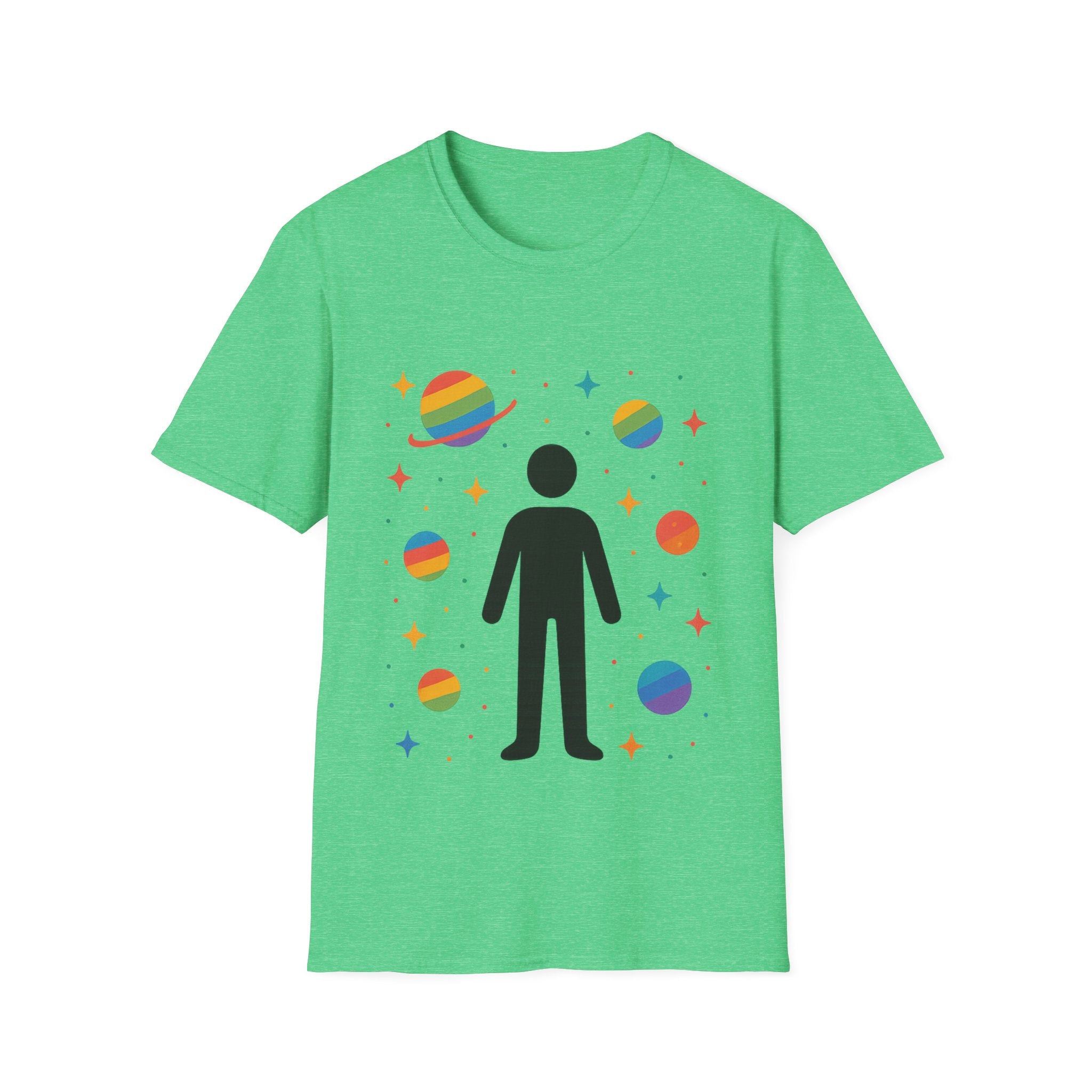 Cosmic Vibe Unisex T-Shirt - Space, Pride, Galaxy,