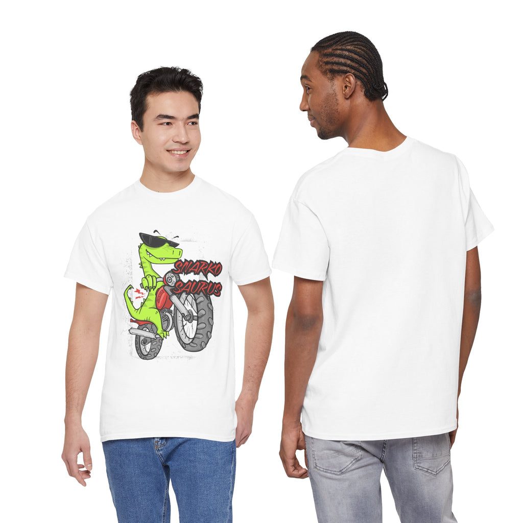 Snarkosaurus Cool Graphic Tee for Dinosaur Lovers | Unisex Heavy Cotton Tee