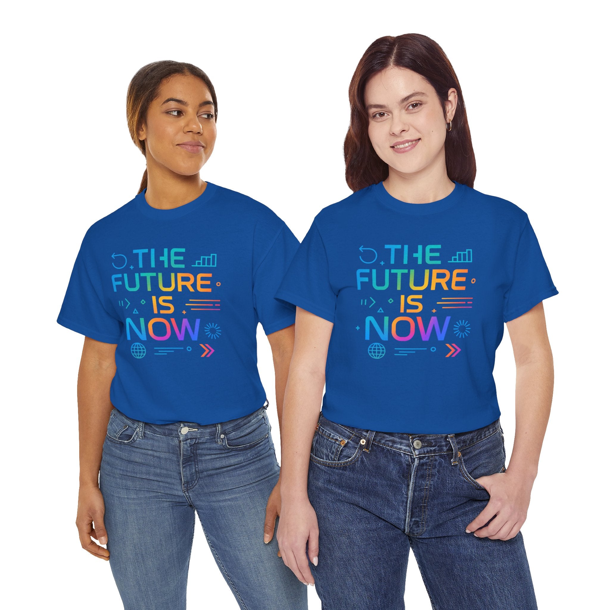 The Future Is Now T-Shirt — Inspirational Tech Graphic Tee