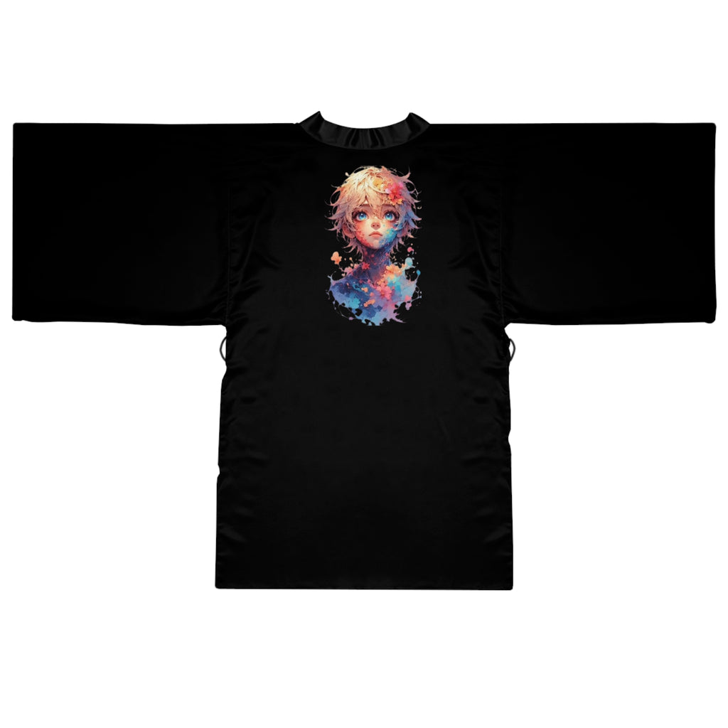 Fantasy Long Sleeve Kimono Robe for Relaxation, Lounge Wear, Coziness, Homewear, Gift for Her, Unique Fashion Statement