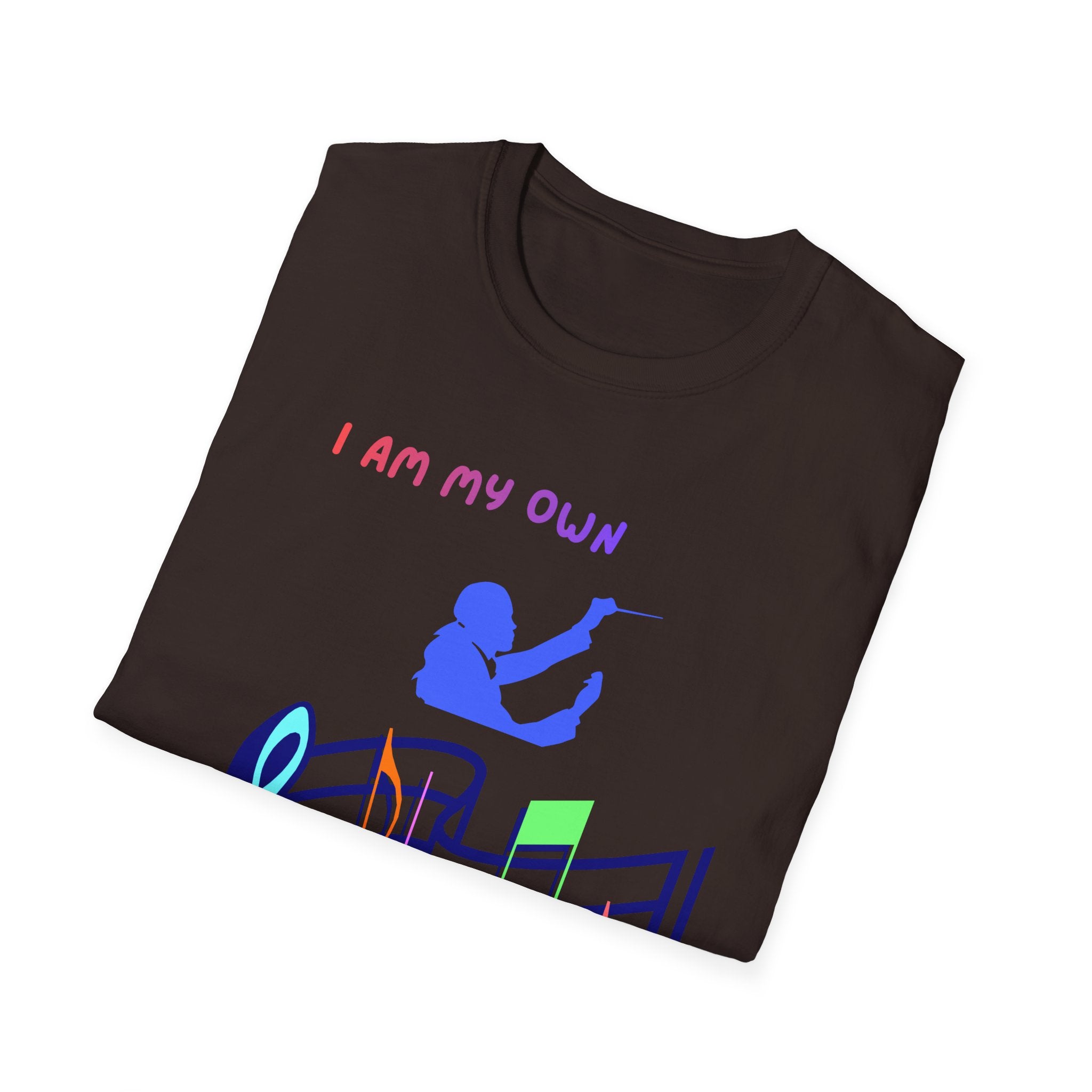 I Am My Own Magnum Opus T-Shirt | Musical Notes Treble Clef Design