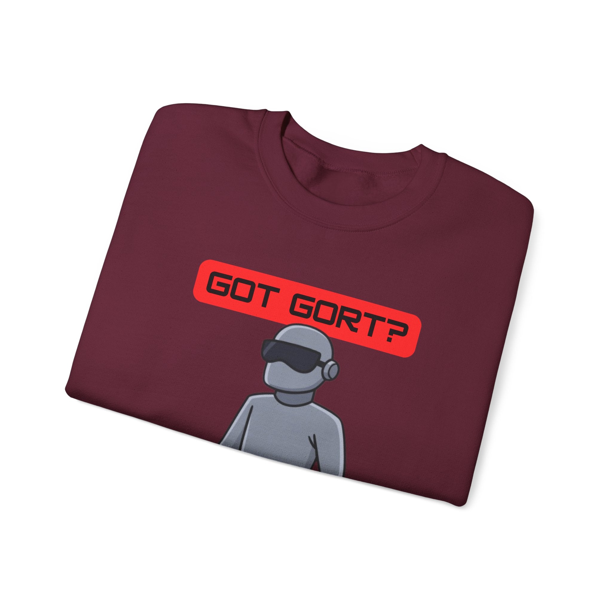 Got Gort? Unisex Crewneck Sweatshirt - Cool Casual Wear, Fun Graphic Hoodie, Perfect Gift for Friends, Everyday Comfort