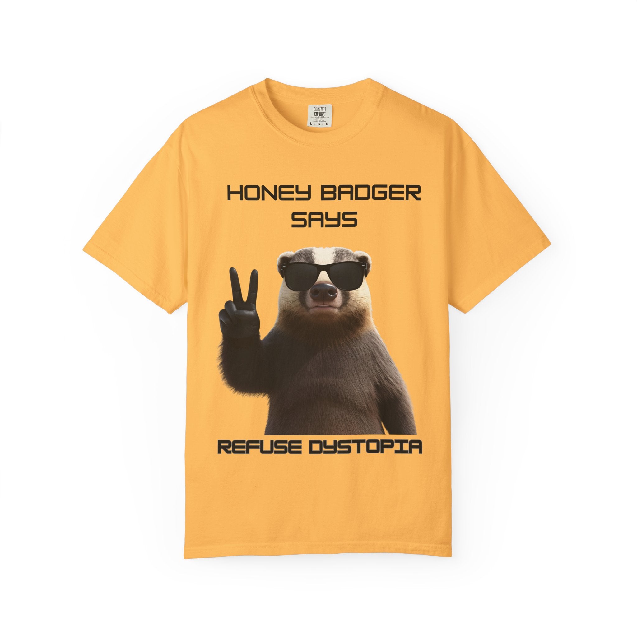 Honey Badger Refuse Dystopia T-Shirt