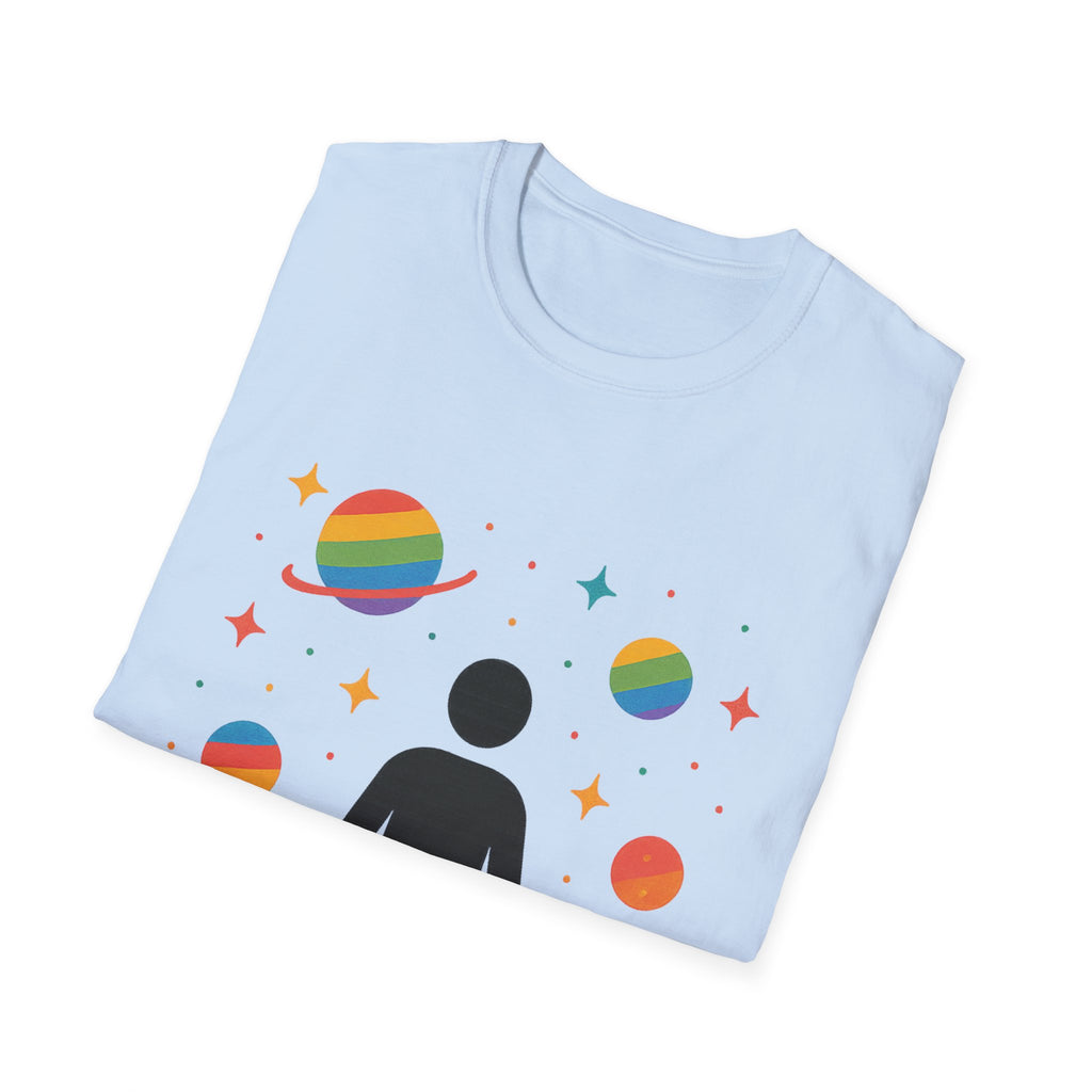Cosmic Vibe Unisex T-Shirt - Space, Pride, Galaxy,