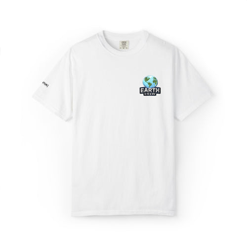 'Earth Crew' Embroidered Earth Comfort Colors Graphic Tee - Mutantur Labs LLC