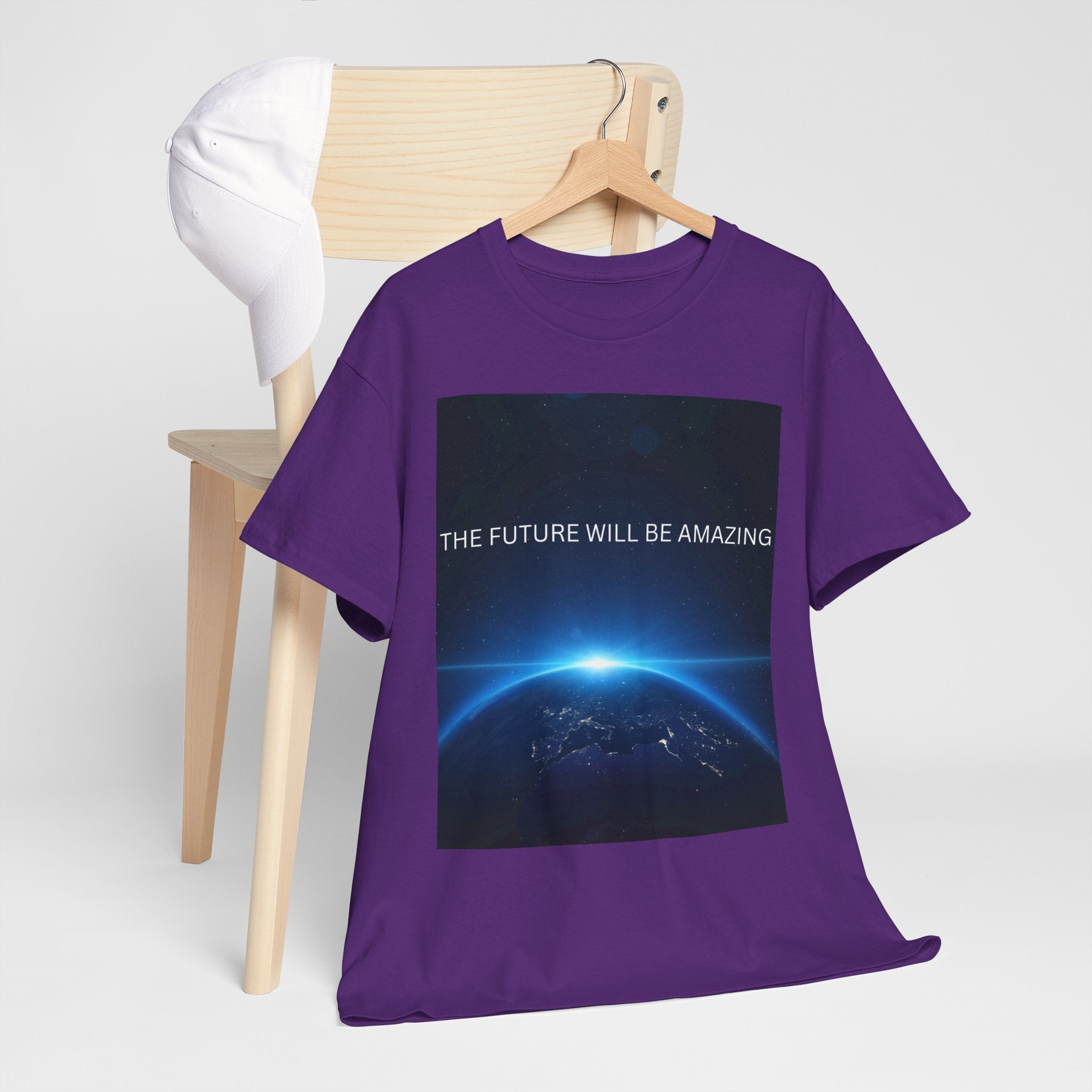 The Future Will Be Amazing Unisex Heavy Cotton Tee