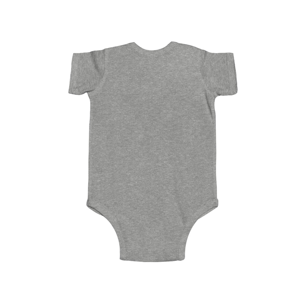 Happy Pink Robot Bunny Infant Bodysuit | Cute Bunny Robot Graphic