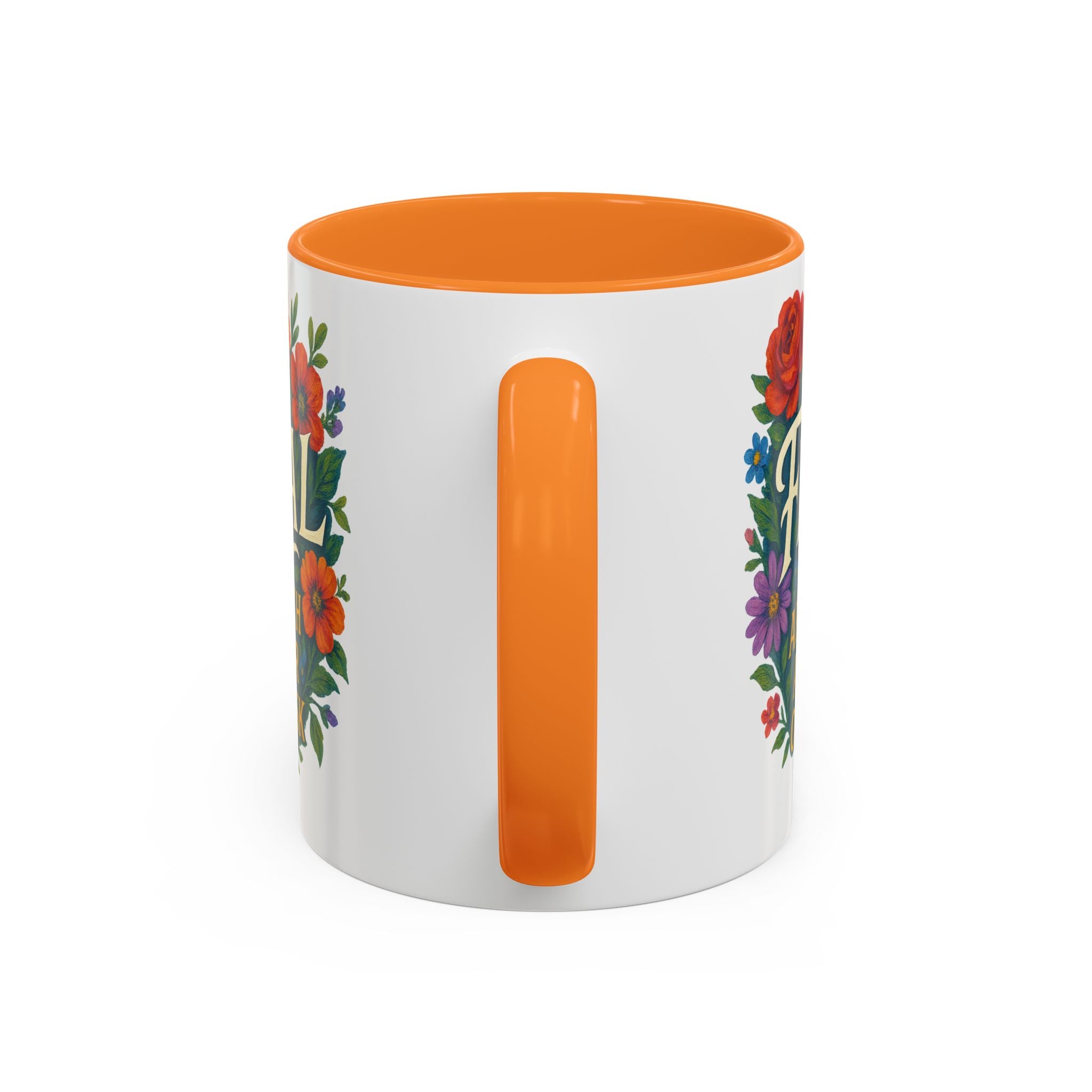 Feral Approach at Your Own Risk Mug | Floral Illustration, Ceramic Coffee Cup