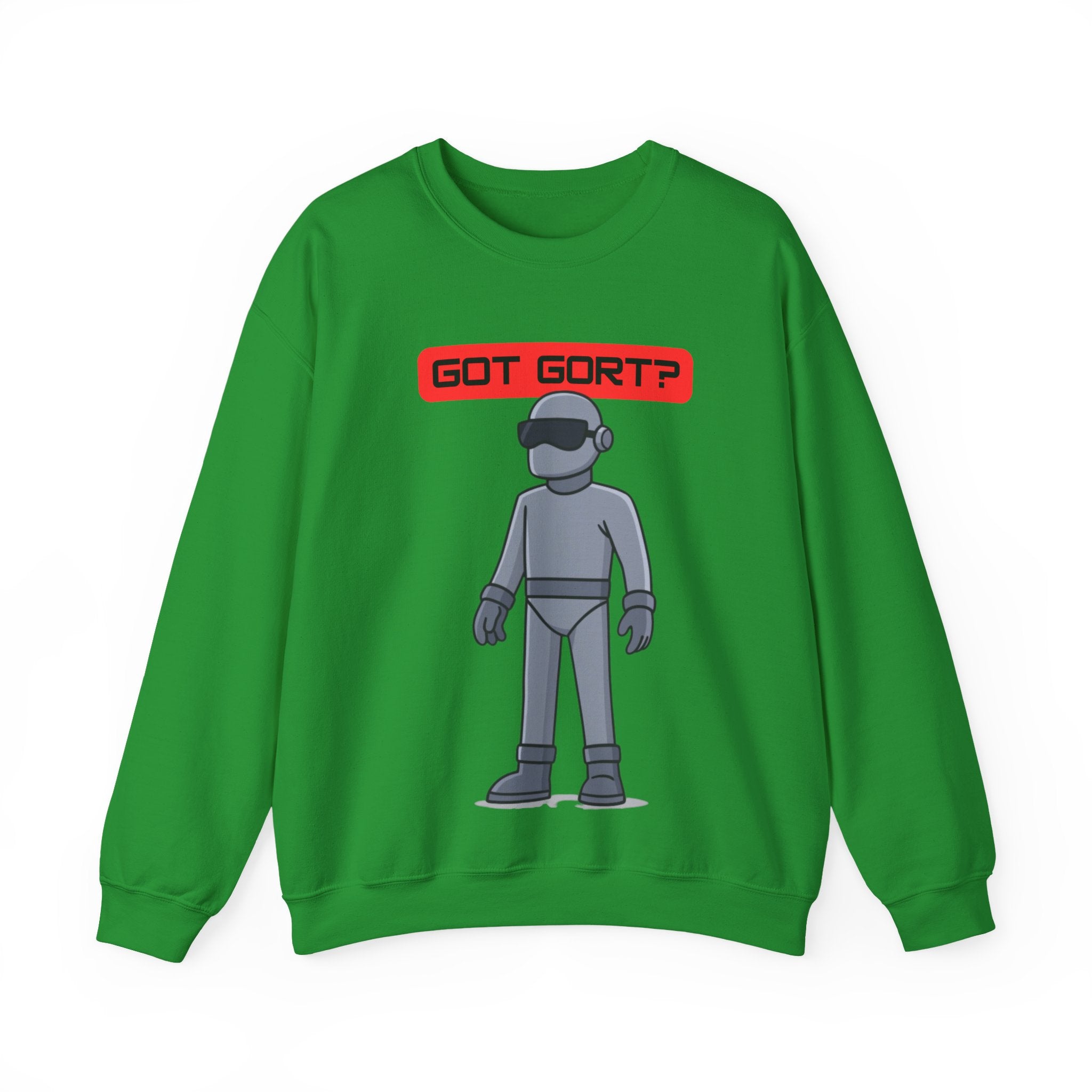 Got Gort? Unisex Crewneck Sweatshirt - Cool Casual Wear, Fun Graphic Hoodie, Perfect Gift for Friends, Everyday Comfort
