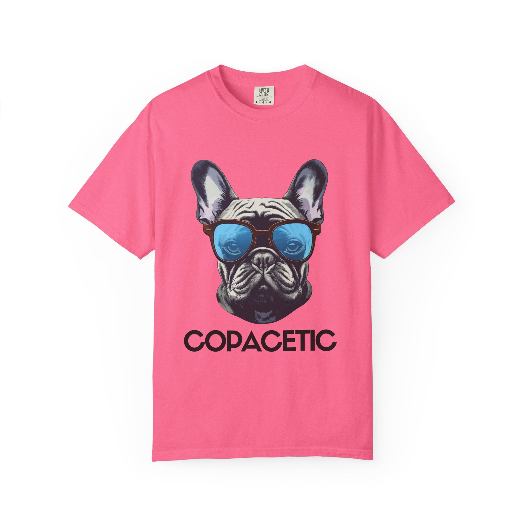 Copacetic French Bulldog T-Shirt, Fun Pet Tee, Gift for Dog Lovers, Unisex Graphic Shirt, Cool Casual Wear, Summer Essential