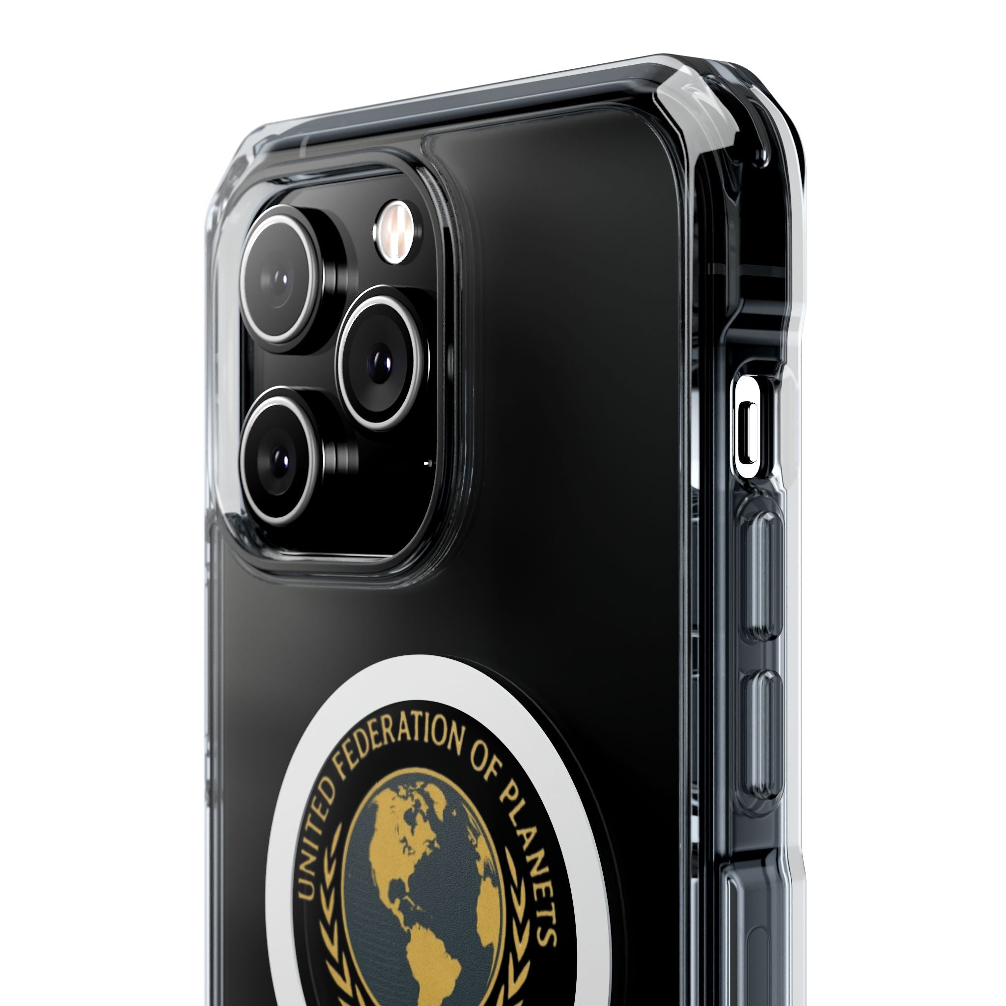 United Federation of Planets Earth Logo Magnetic Clear Case | Phone Case