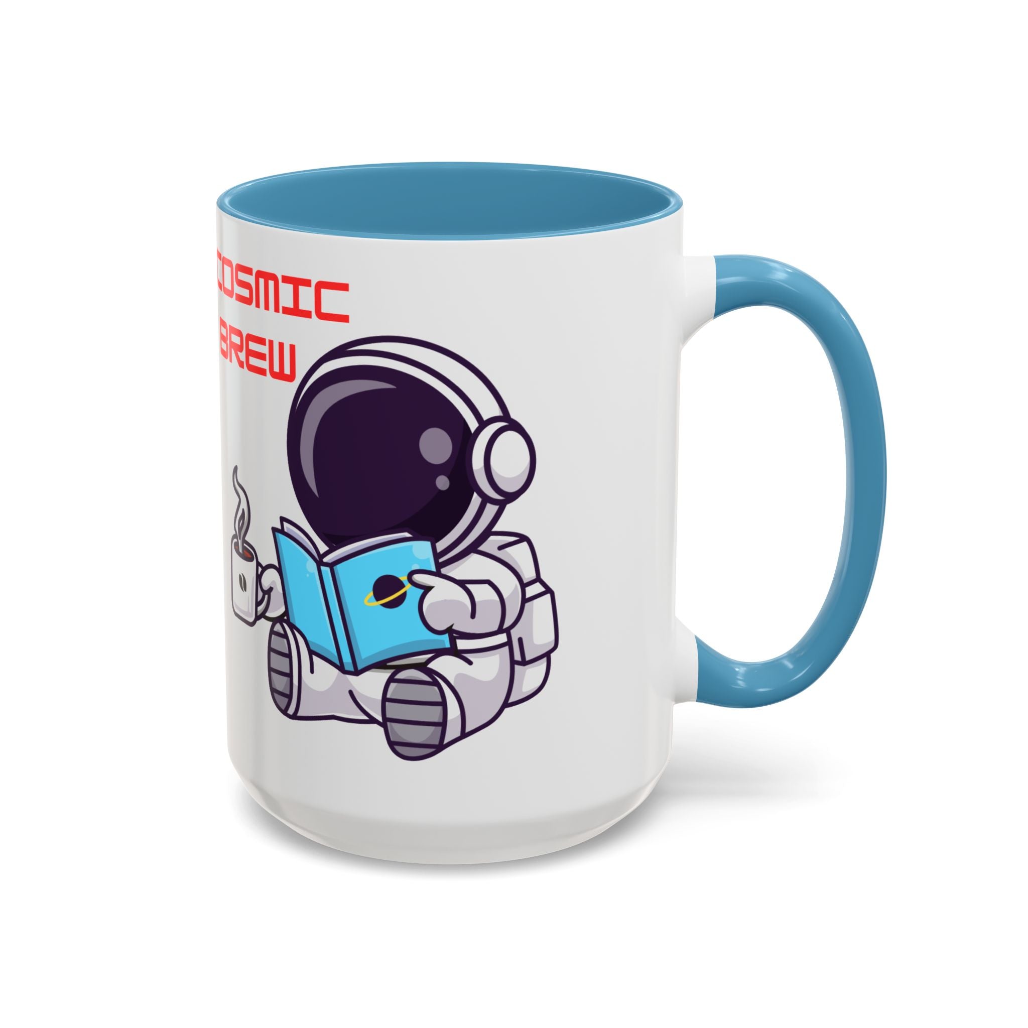 Cosmic Brew Astronaut Coffee Mug | Accent Ceramic Mug