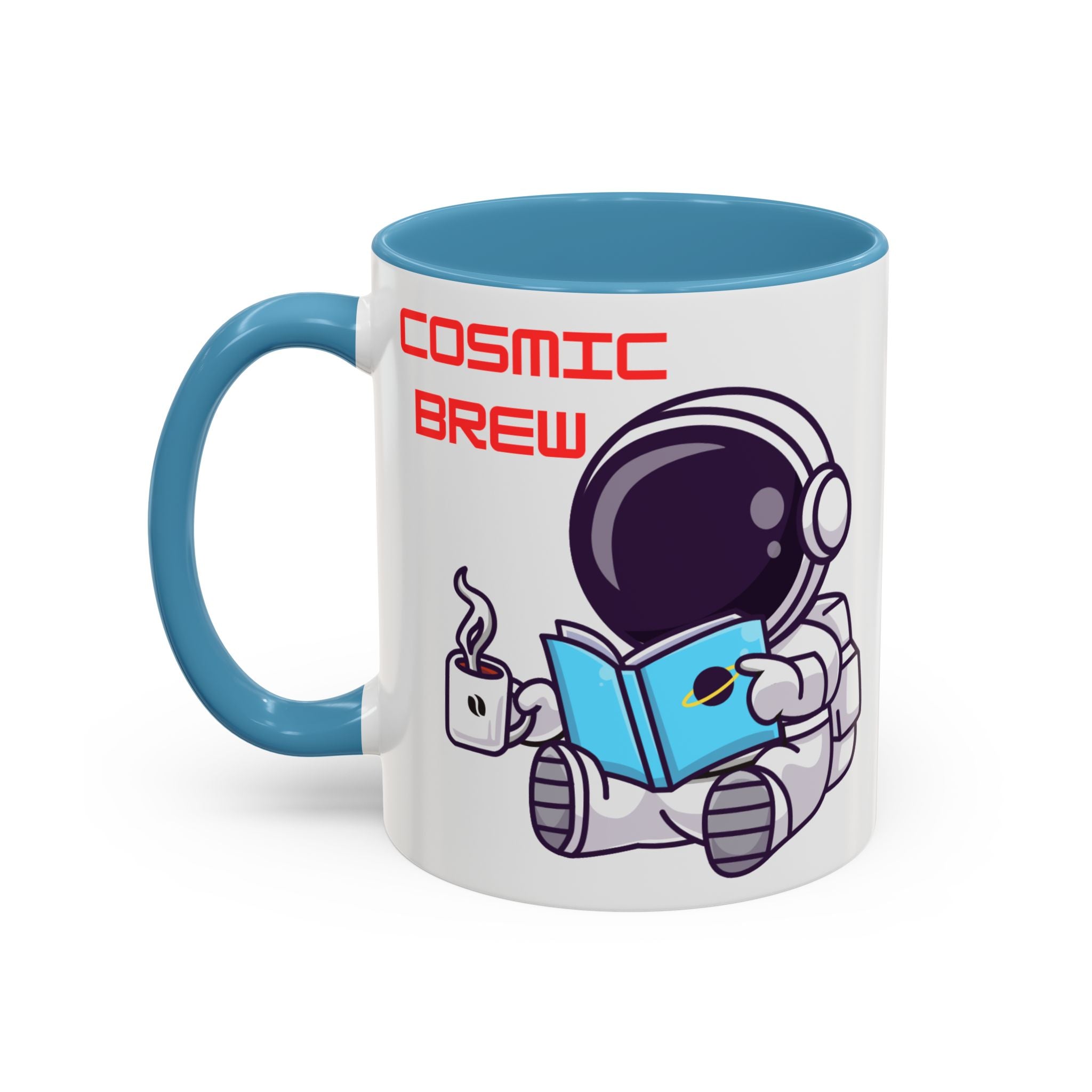 Cosmic Brew Astronaut Coffee Mug | Accent Ceramic Mug