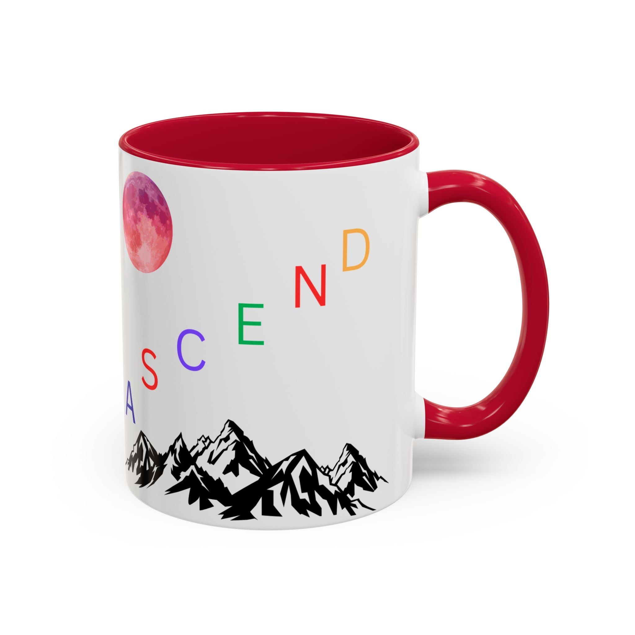 Ascend the Mountain Moon Ceramic Mug