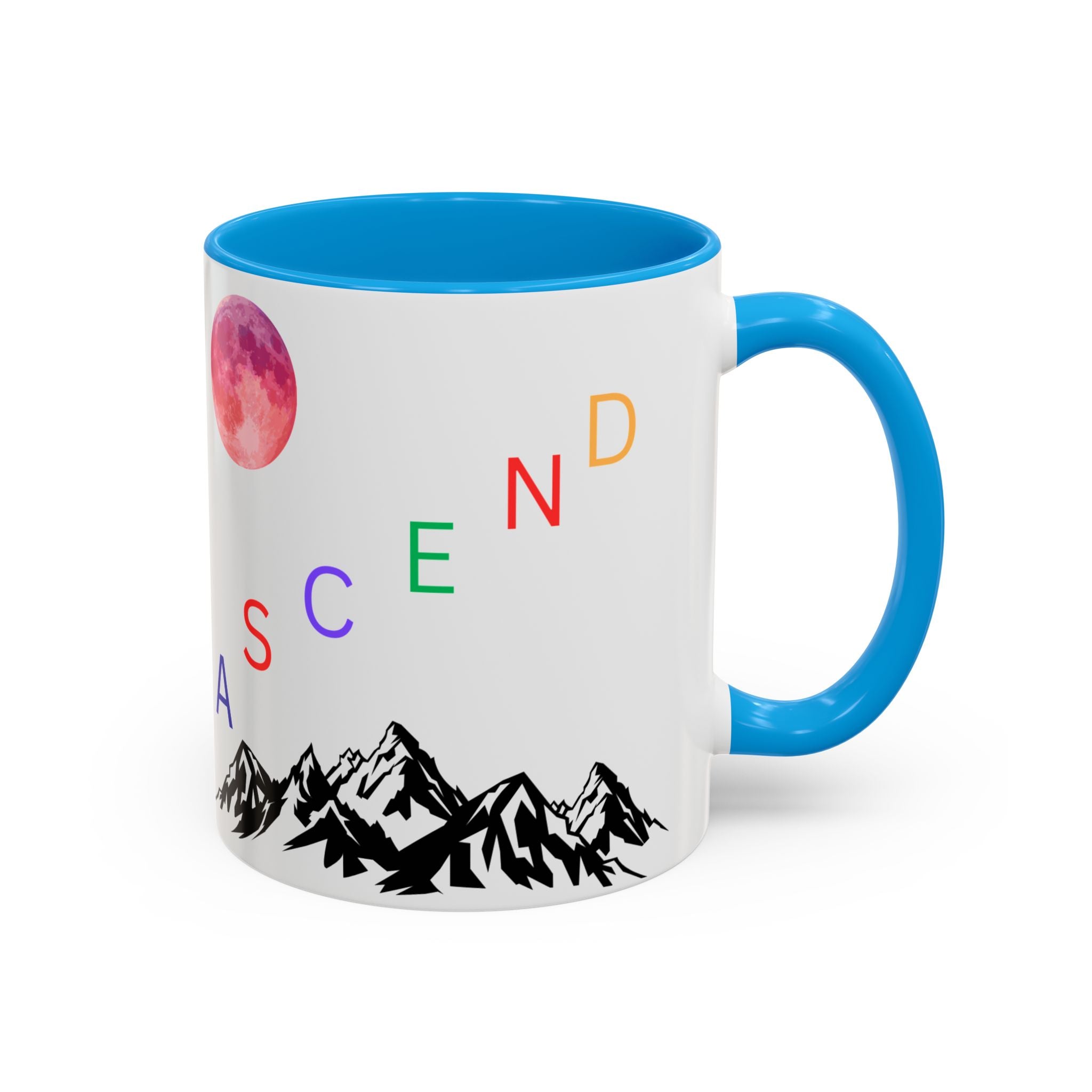 Ascend the Mountain Moon Ceramic Mug