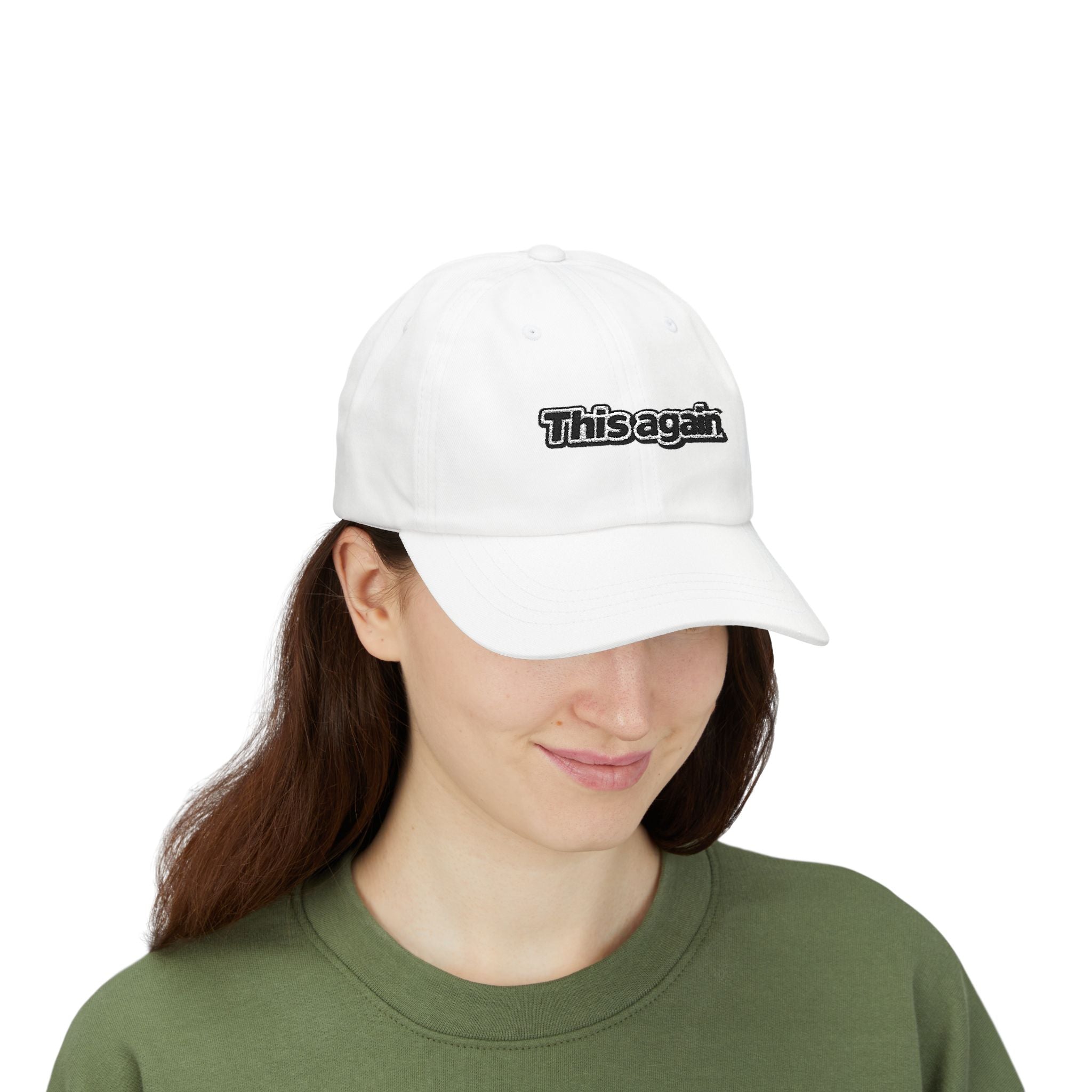 This Again embroidered cap | Classic Dad Cap, adjustable hat