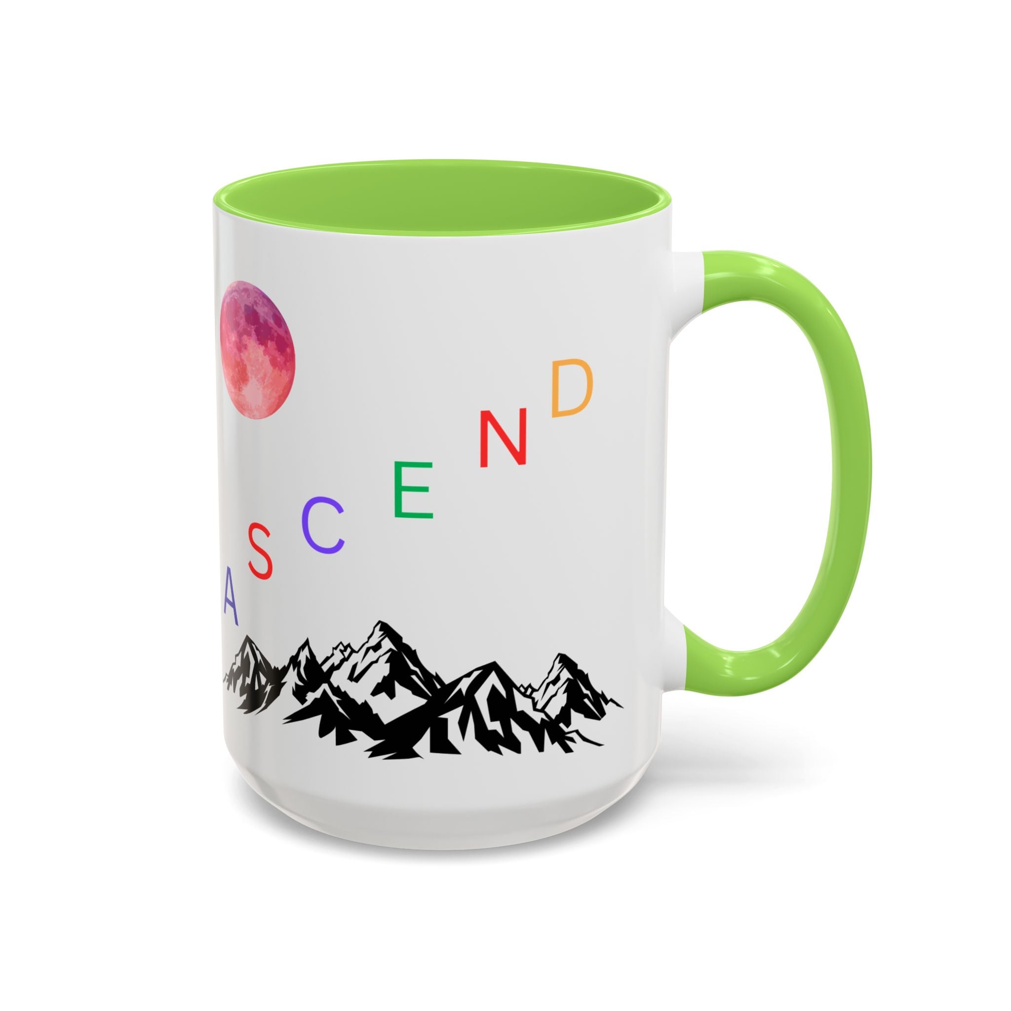 Ascend the Mountain Moon Ceramic Mug