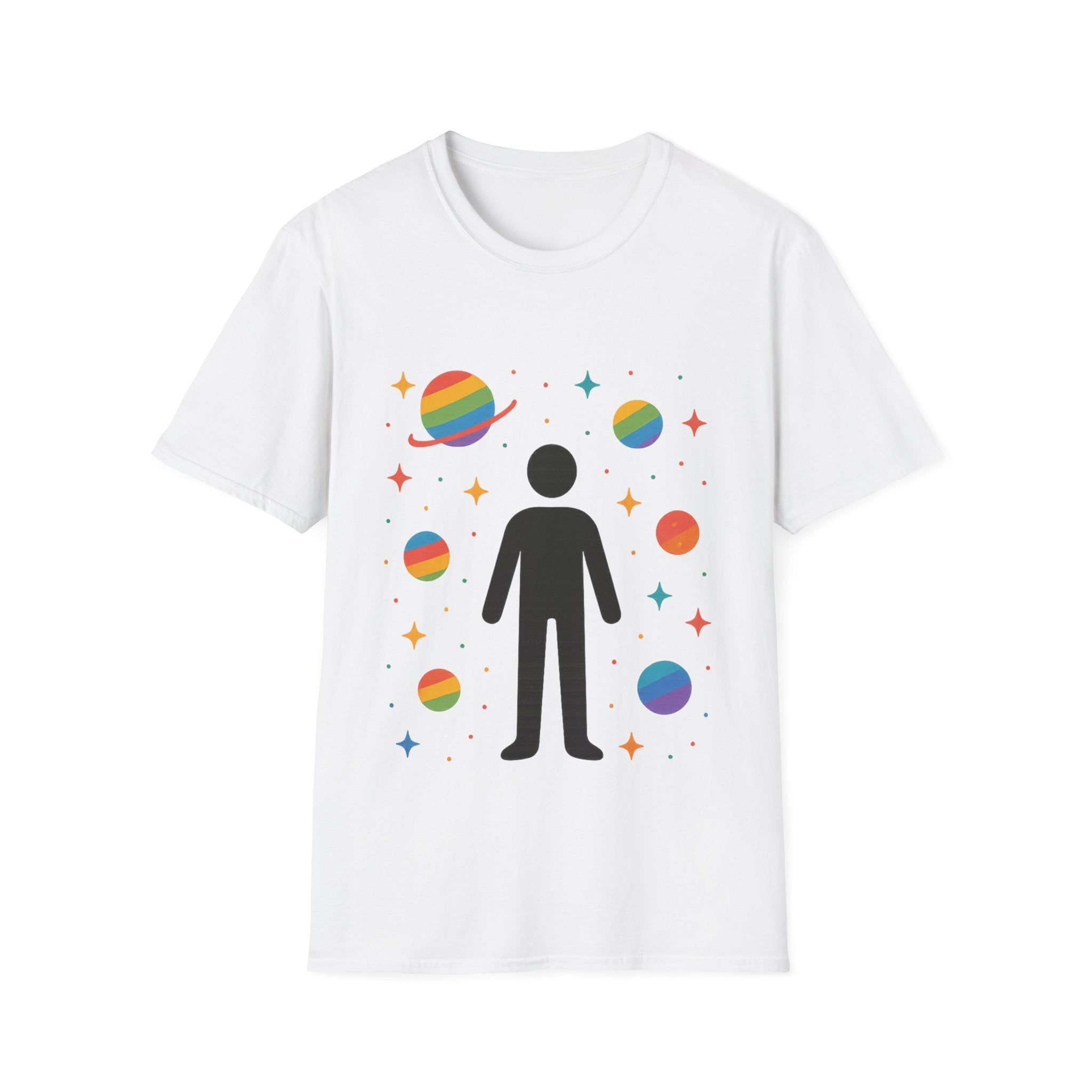 Cosmic Vibe Unisex T-Shirt - Space, Pride, Galaxy,