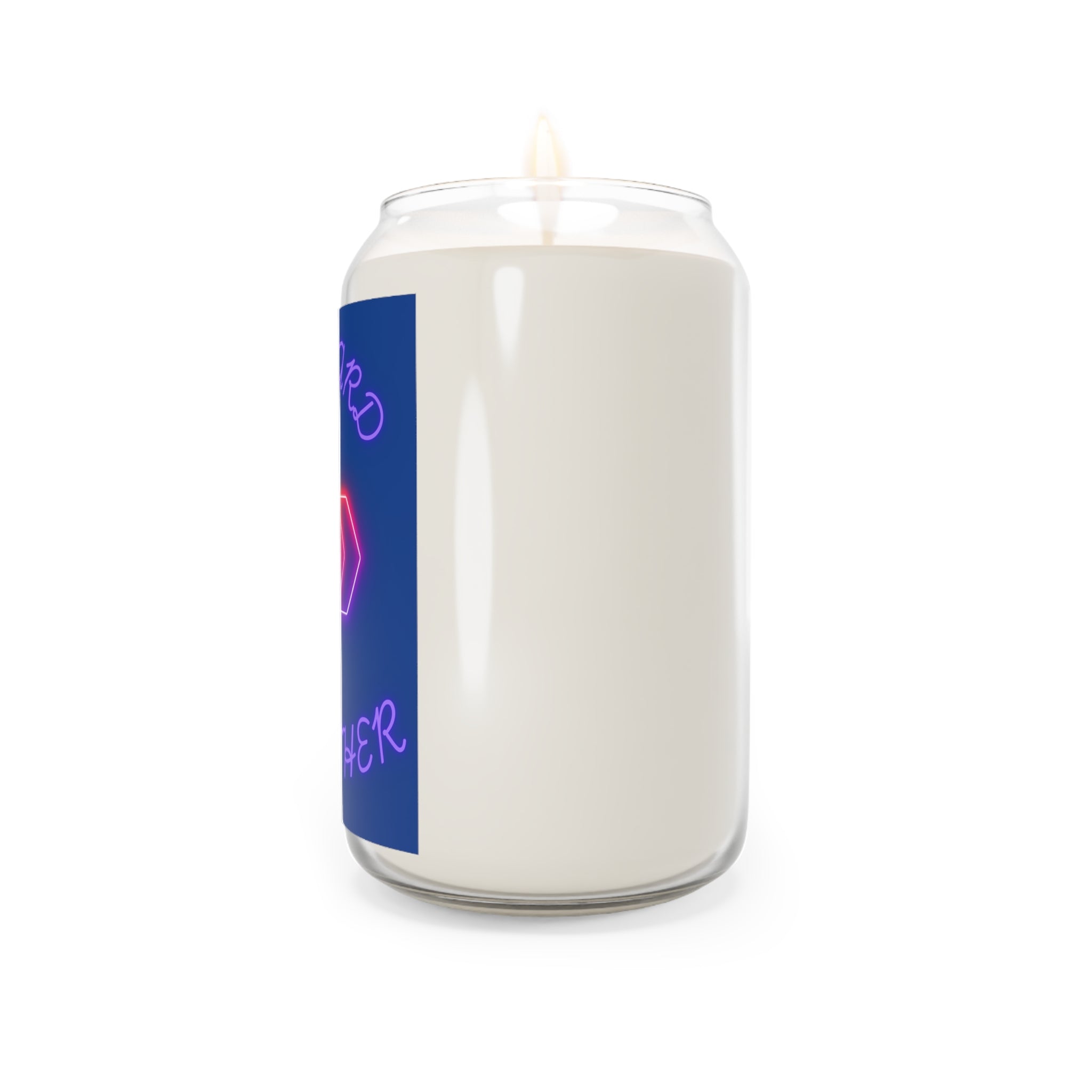 Forward Together Candle | Soy Candle with Neon Arrow Design
