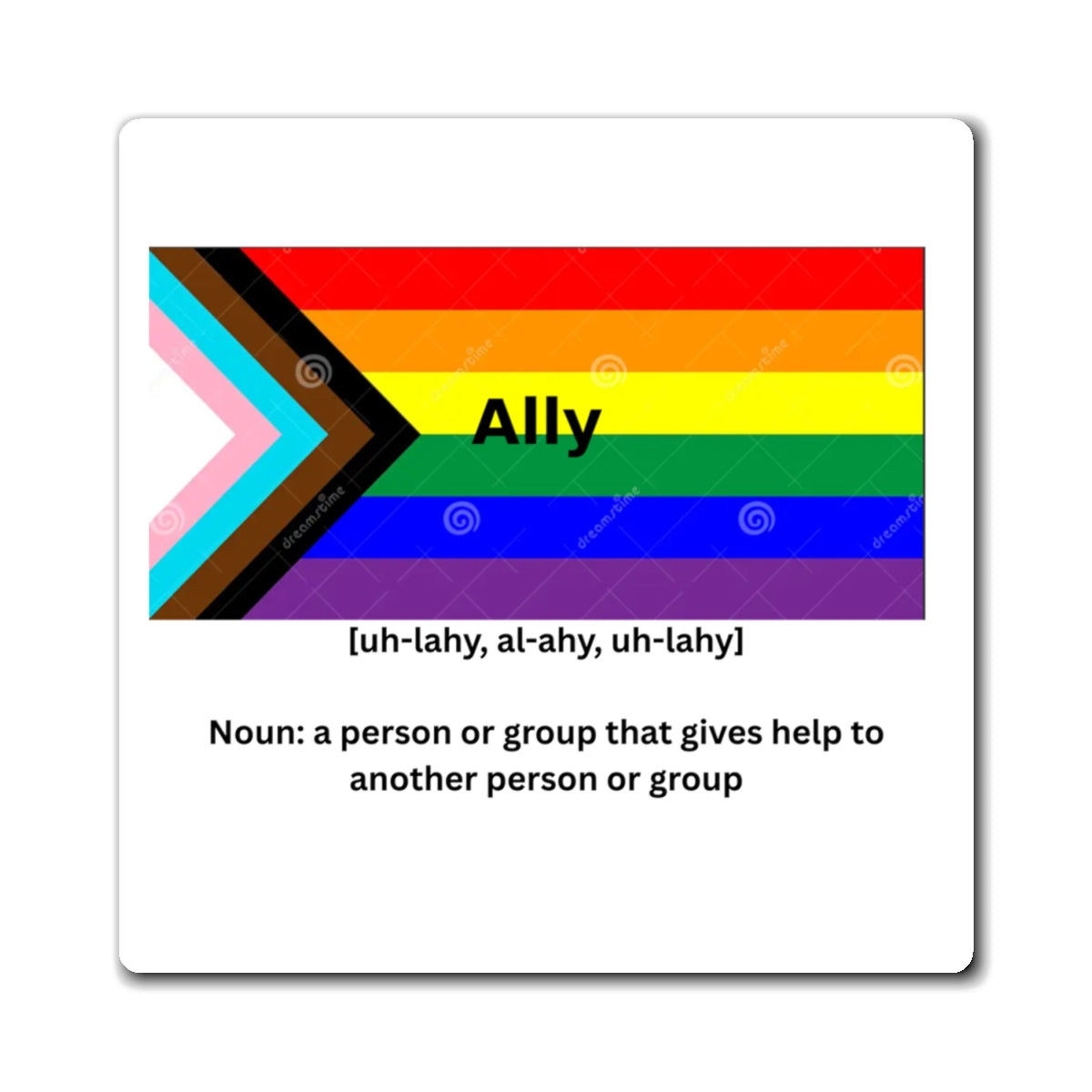 Pride Ally Magnets - LGBTQ