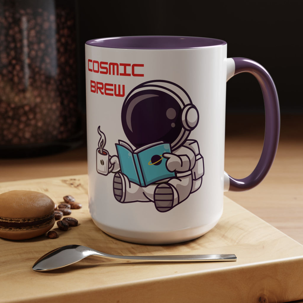 Cosmic Brew Astronaut Coffee Mug | Accent Ceramic Mug