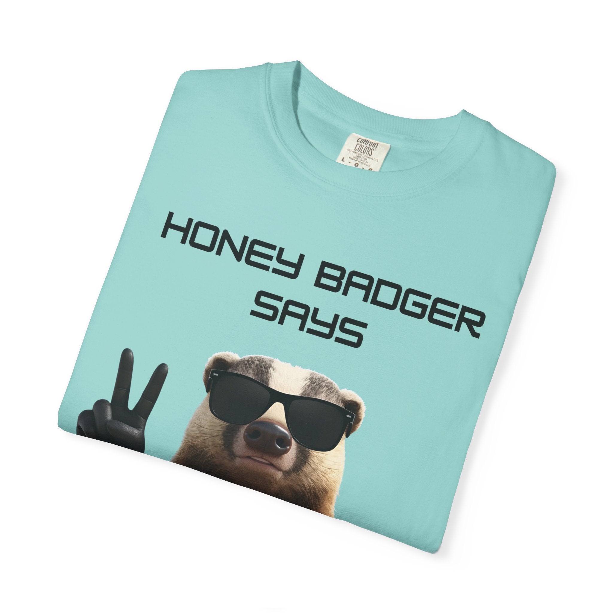 Honey Badger Refuse Dystopia T-Shirt