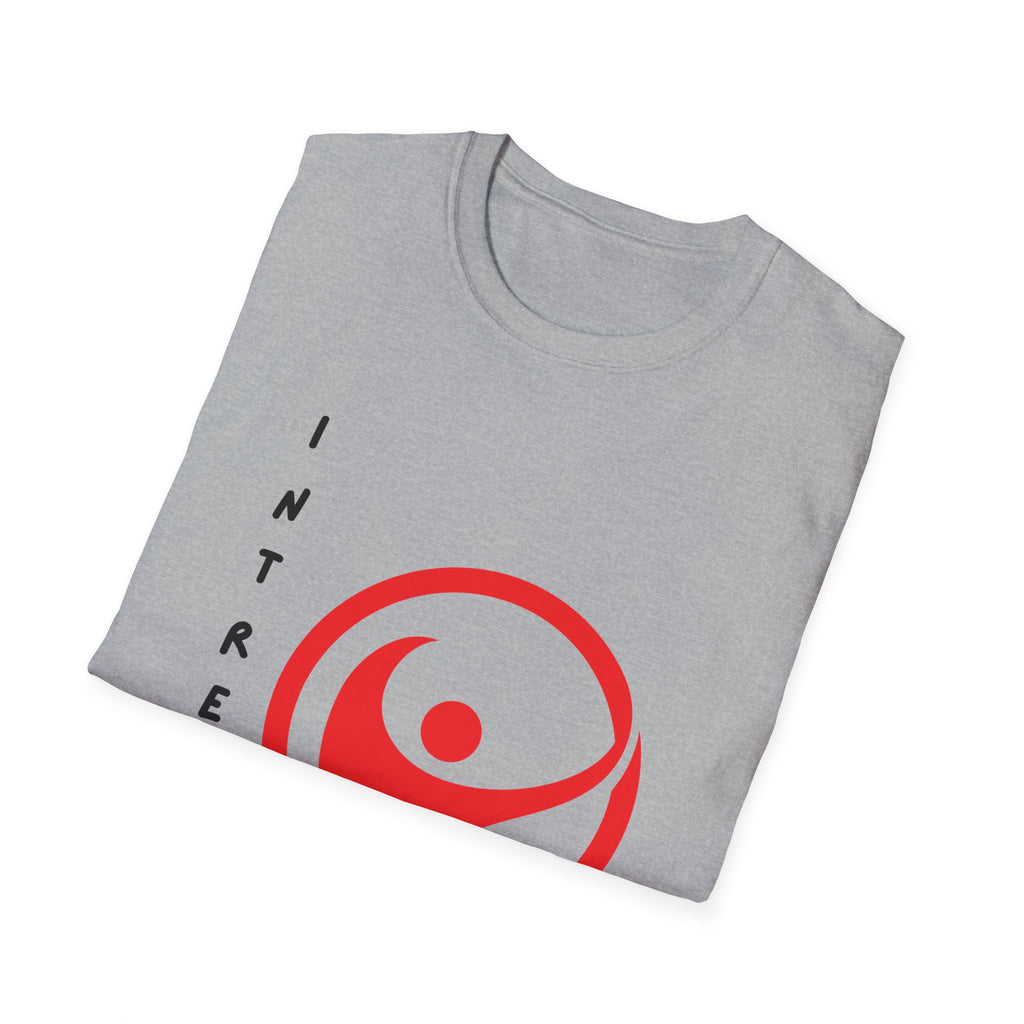 Intrepid Red Human Emblem T-Shirt | Empowerment Logo Tee