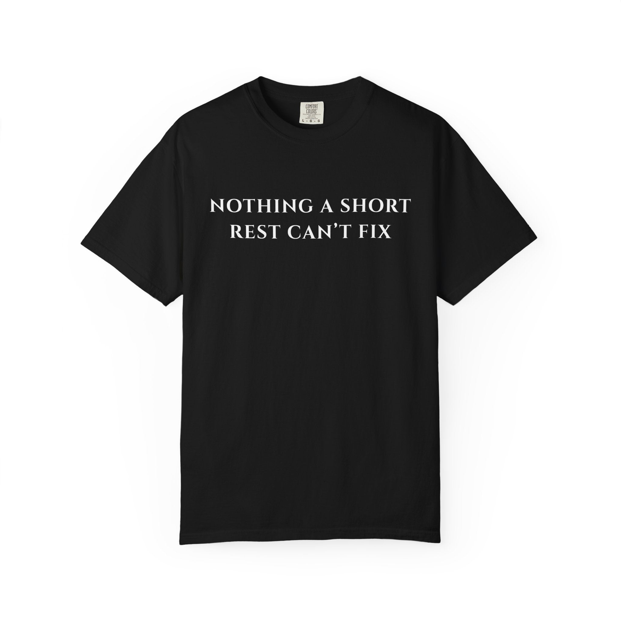 Nothing a Short Rest Can't Fix funny D and D  Comfort Colors tee