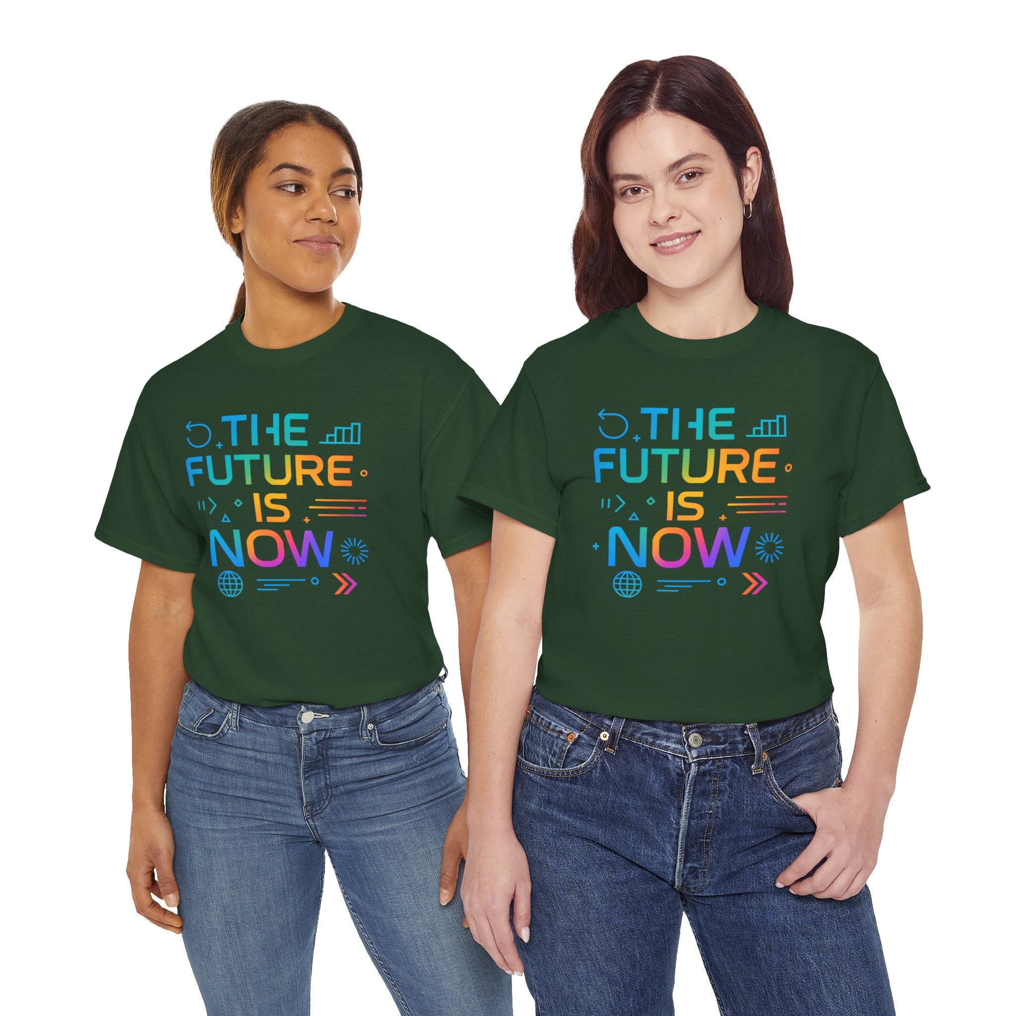 The Future Is Now T-Shirt — Inspirational Tech Graphic Tee