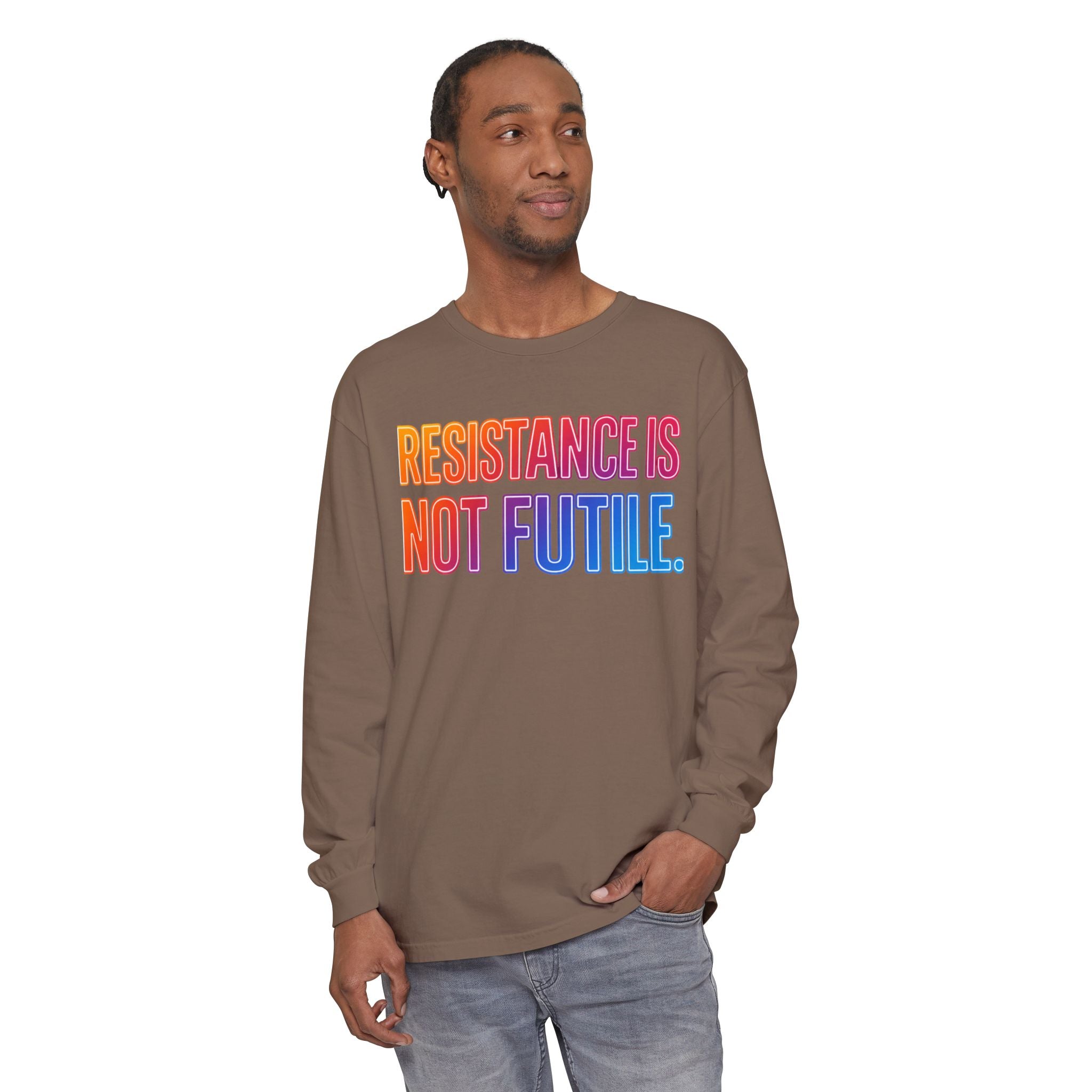 Resistance Is Not Futile Long Sleeve  Rally for Freedom Tee