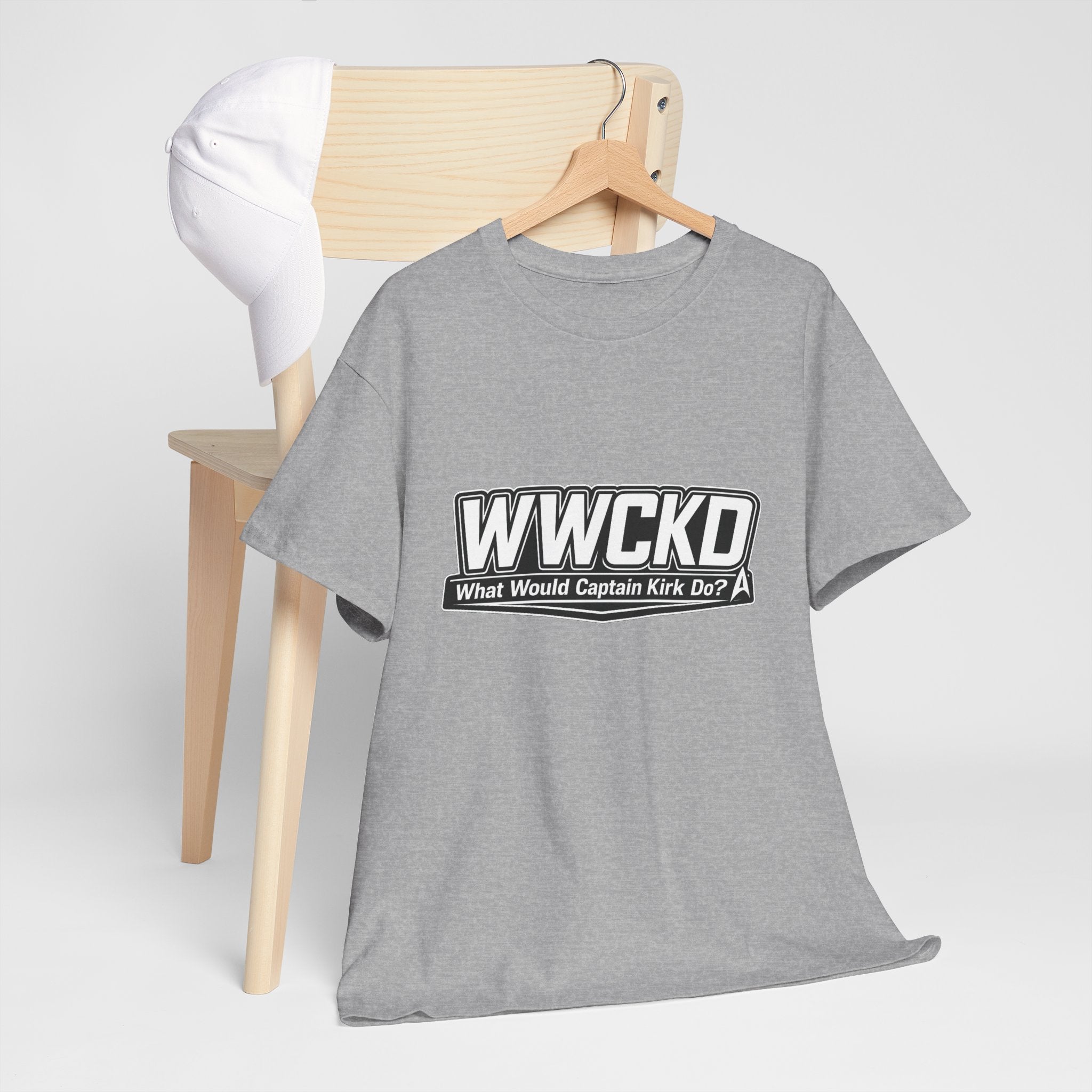 WWCKD What Would Captain Kirk Do Tee | Sci-Fi Quote Shirt