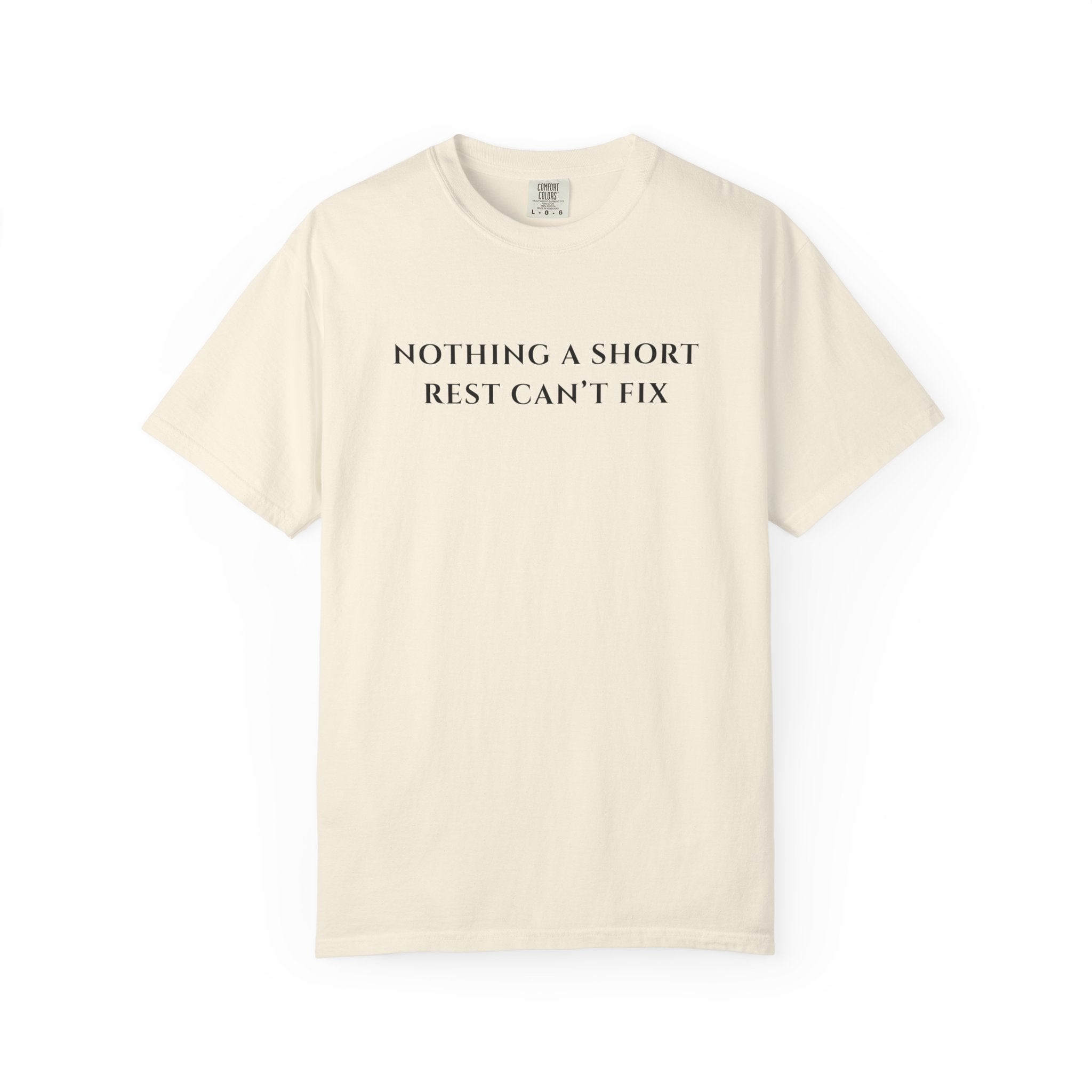 Nothing a Short Rest Can't Fix funny D and D  Comfort Colors tee