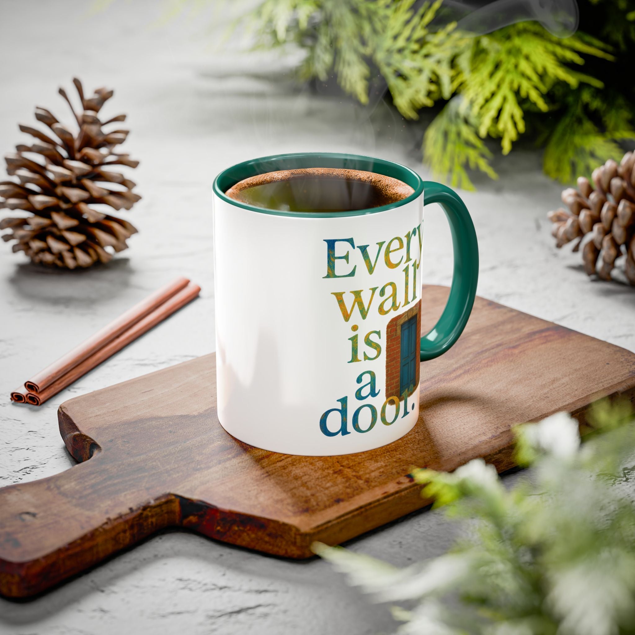 Every Wall Is a Door mug |  Opportunity 11oz or 15oz ceramic mug
