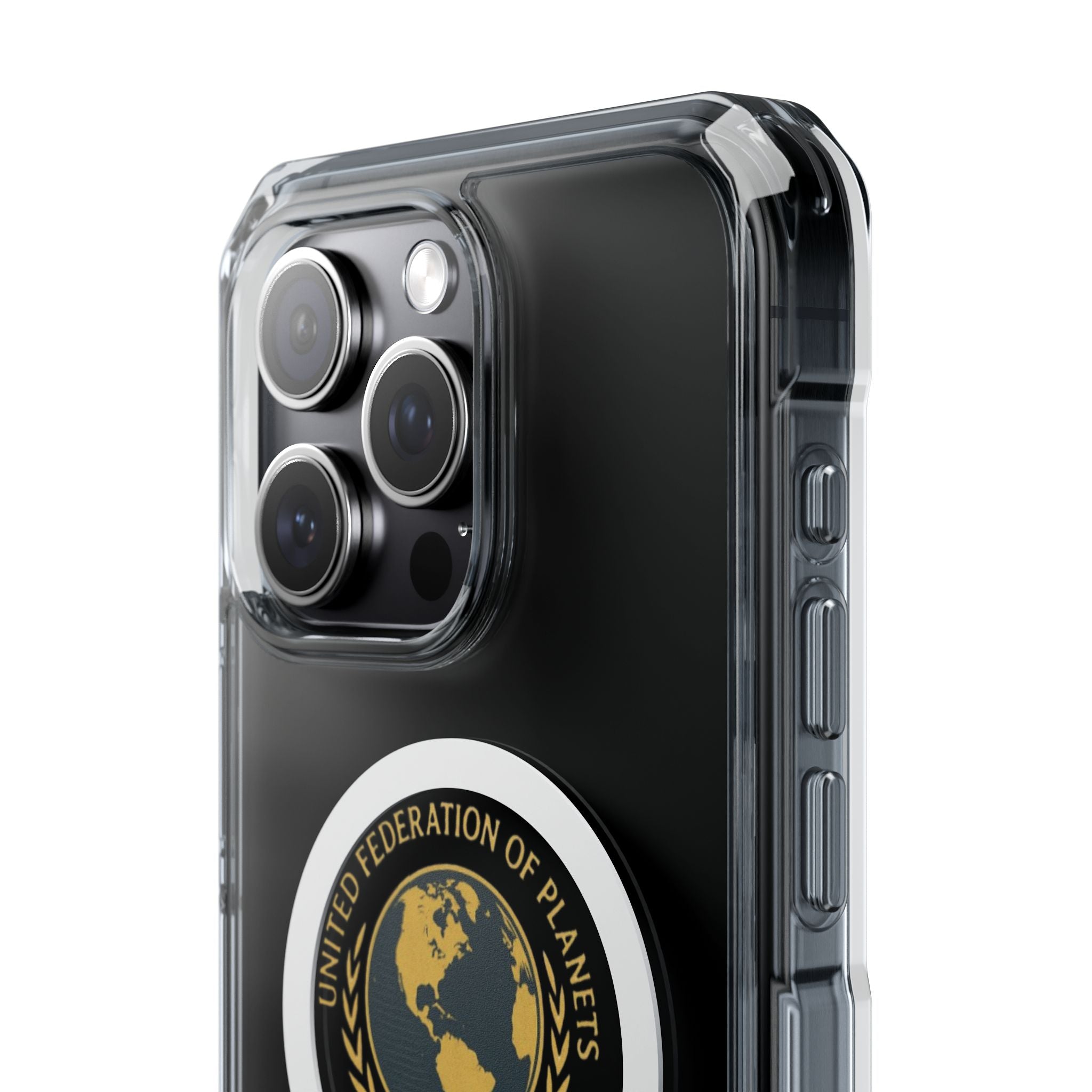 United Federation of Planets Earth Logo Magnetic Clear Case | Phone Case