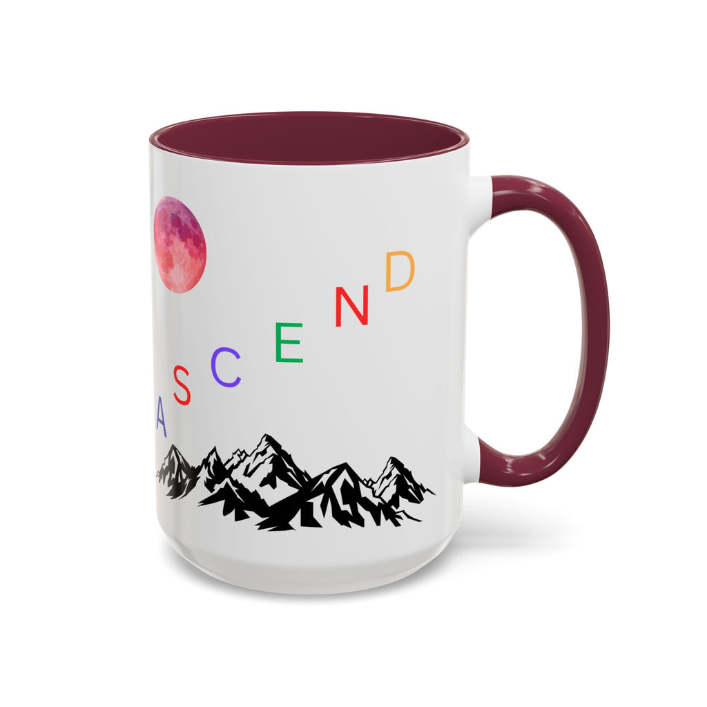Ascend the Mountain Moon Ceramic Mug