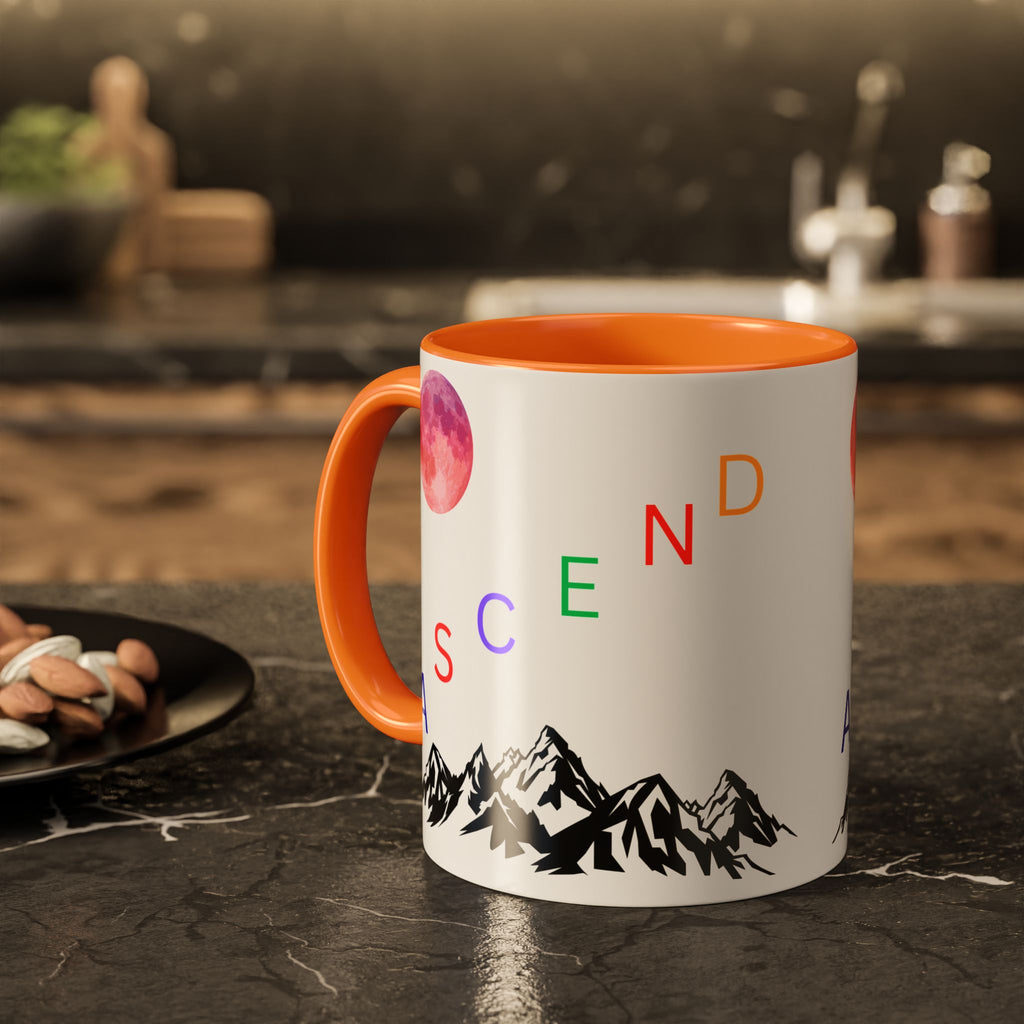 Ascend the Mountain Moon Ceramic Mug