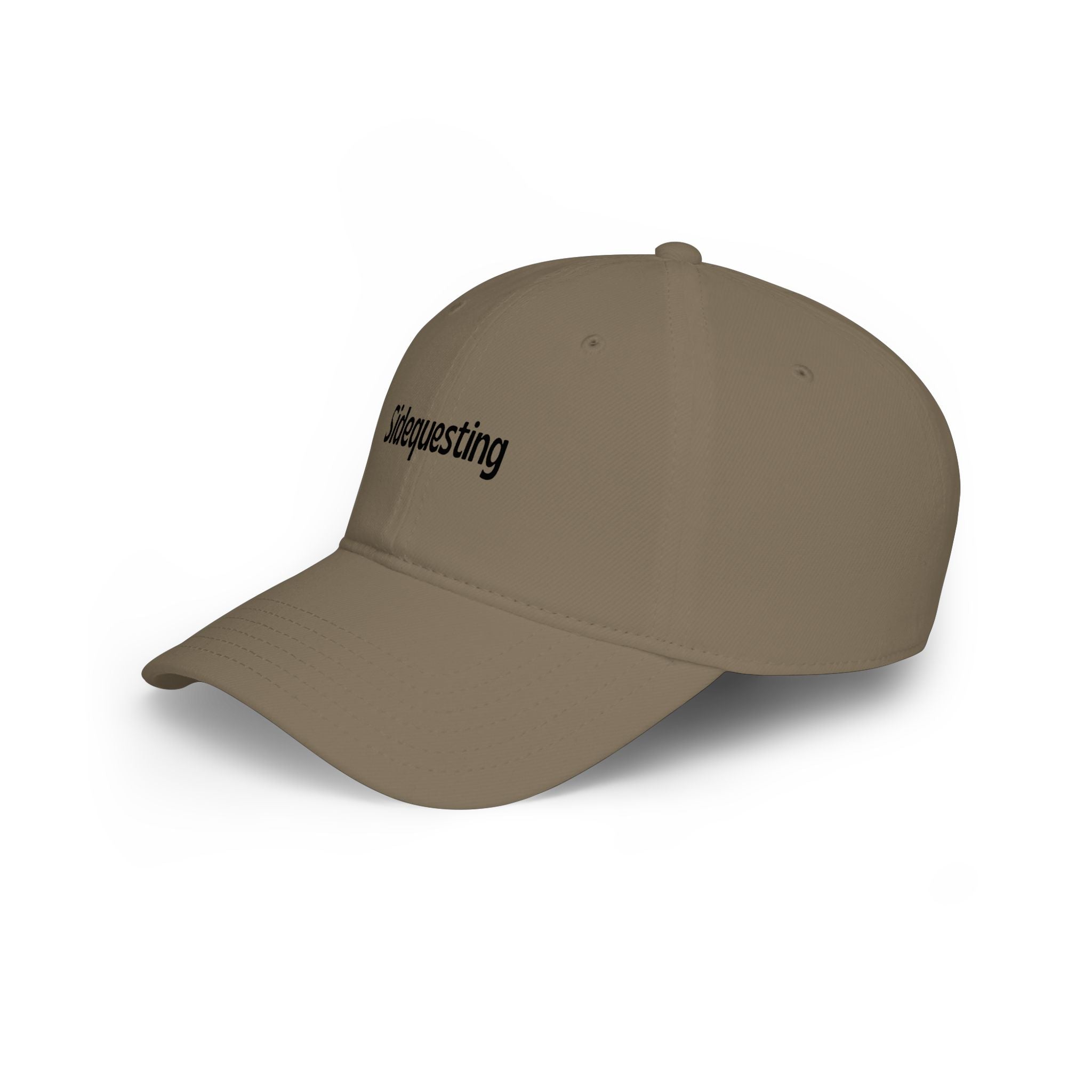 Sidequesting Baseball Cap — Low Profile Embroidered Dad Hat for Gamers