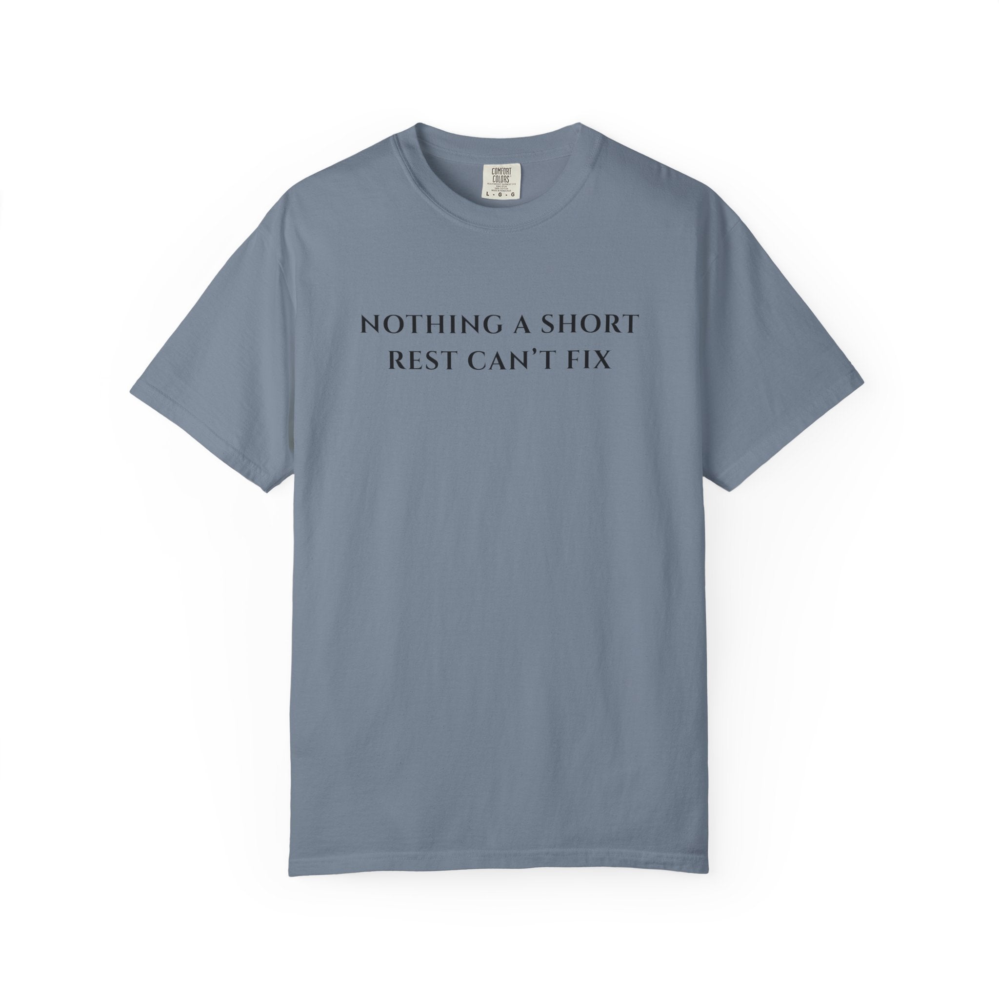 Nothing a Short Rest Can't Fix funny D and D  Comfort Colors tee