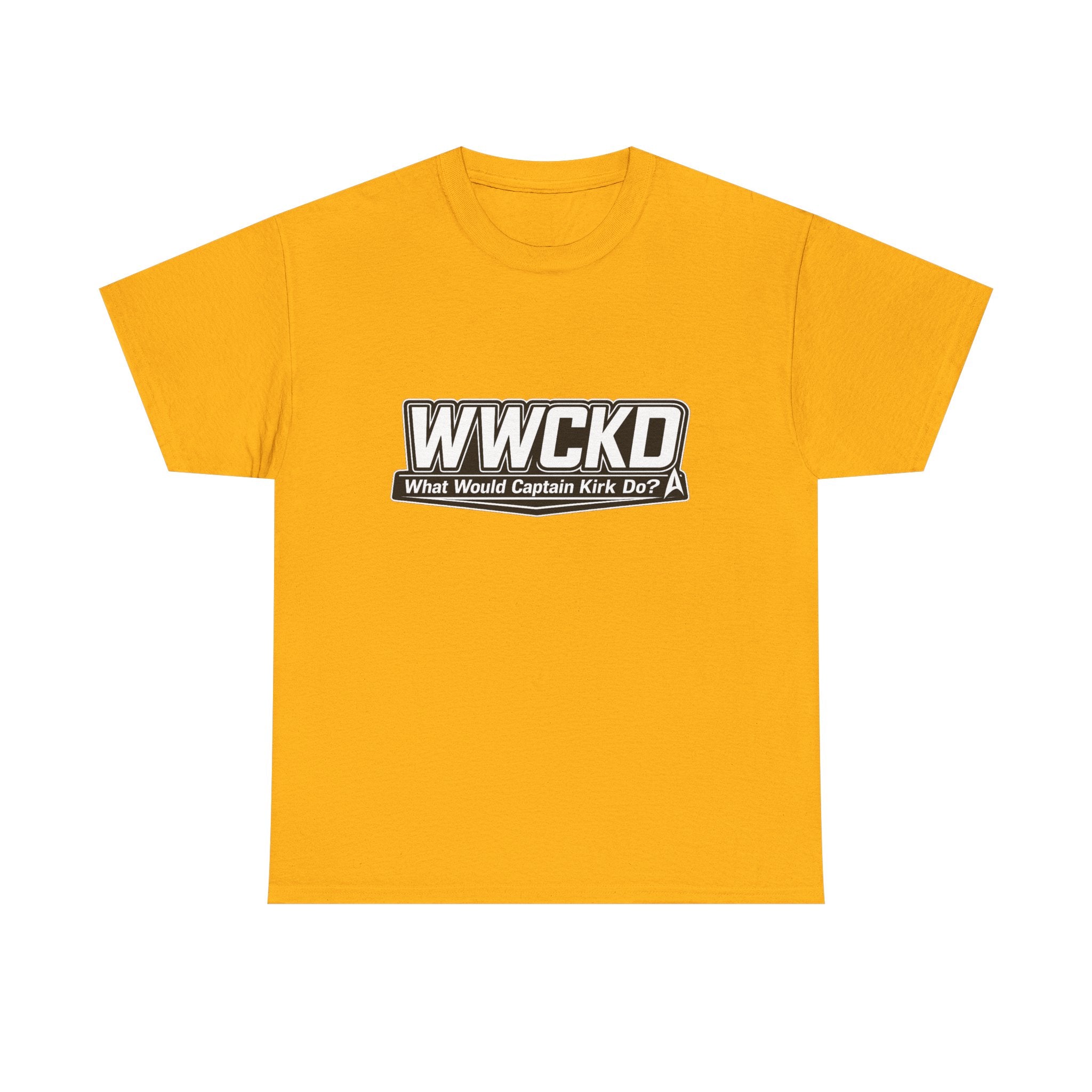WWCKD What Would Captain Kirk Do Tee | Sci-Fi Quote Shirt