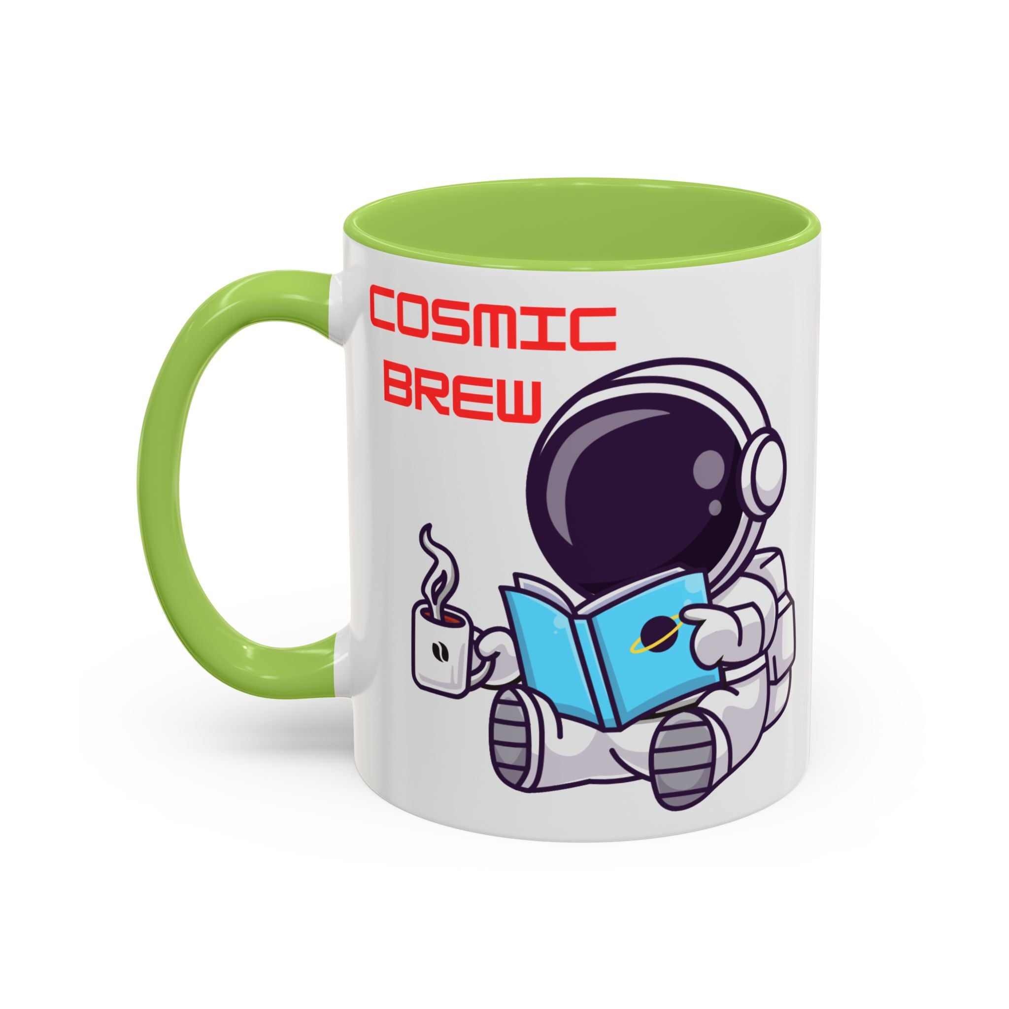 Cosmic Brew Astronaut Coffee Mug | Accent Ceramic Mug