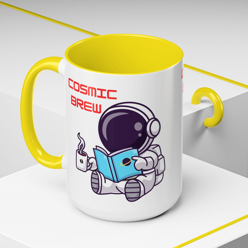 Cosmic Brew Astronaut Coffee Mug | Accent Ceramic Mug