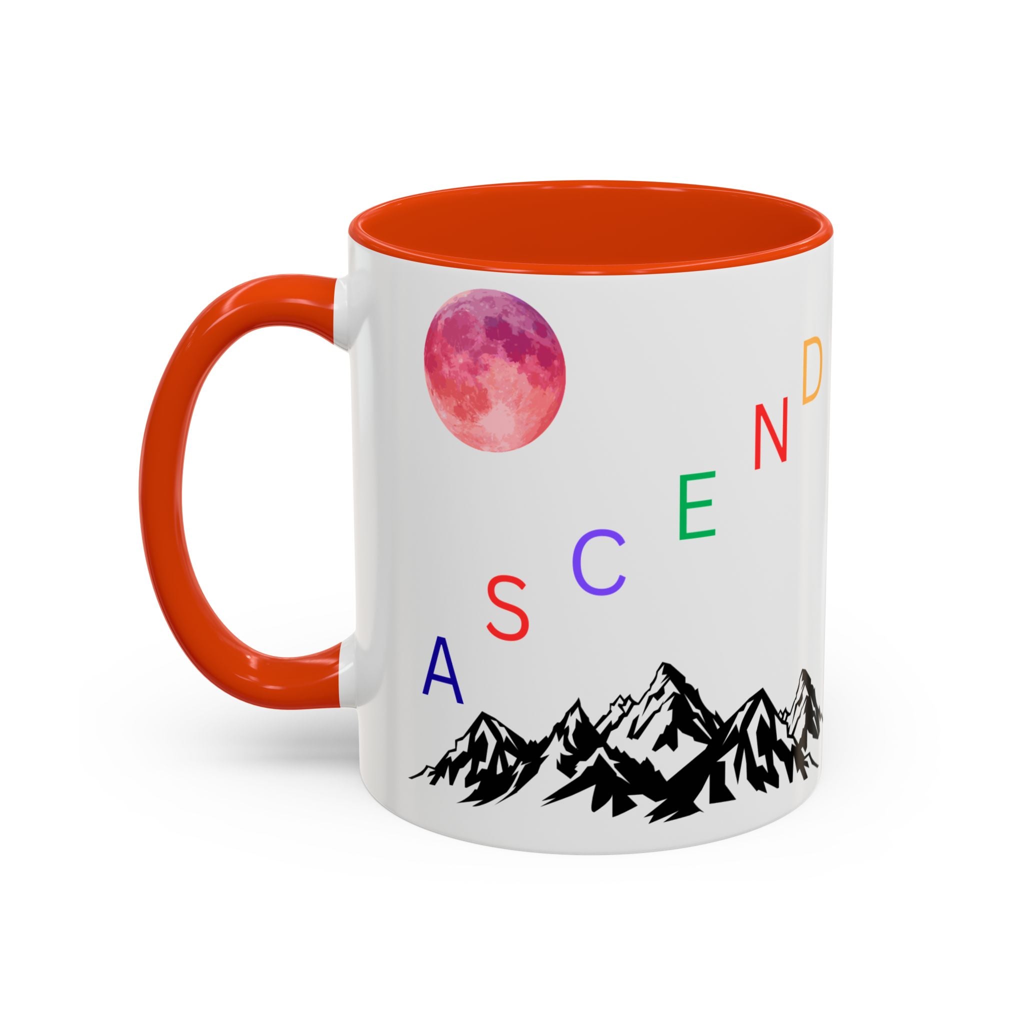 Ascend the Mountain Moon Ceramic Mug