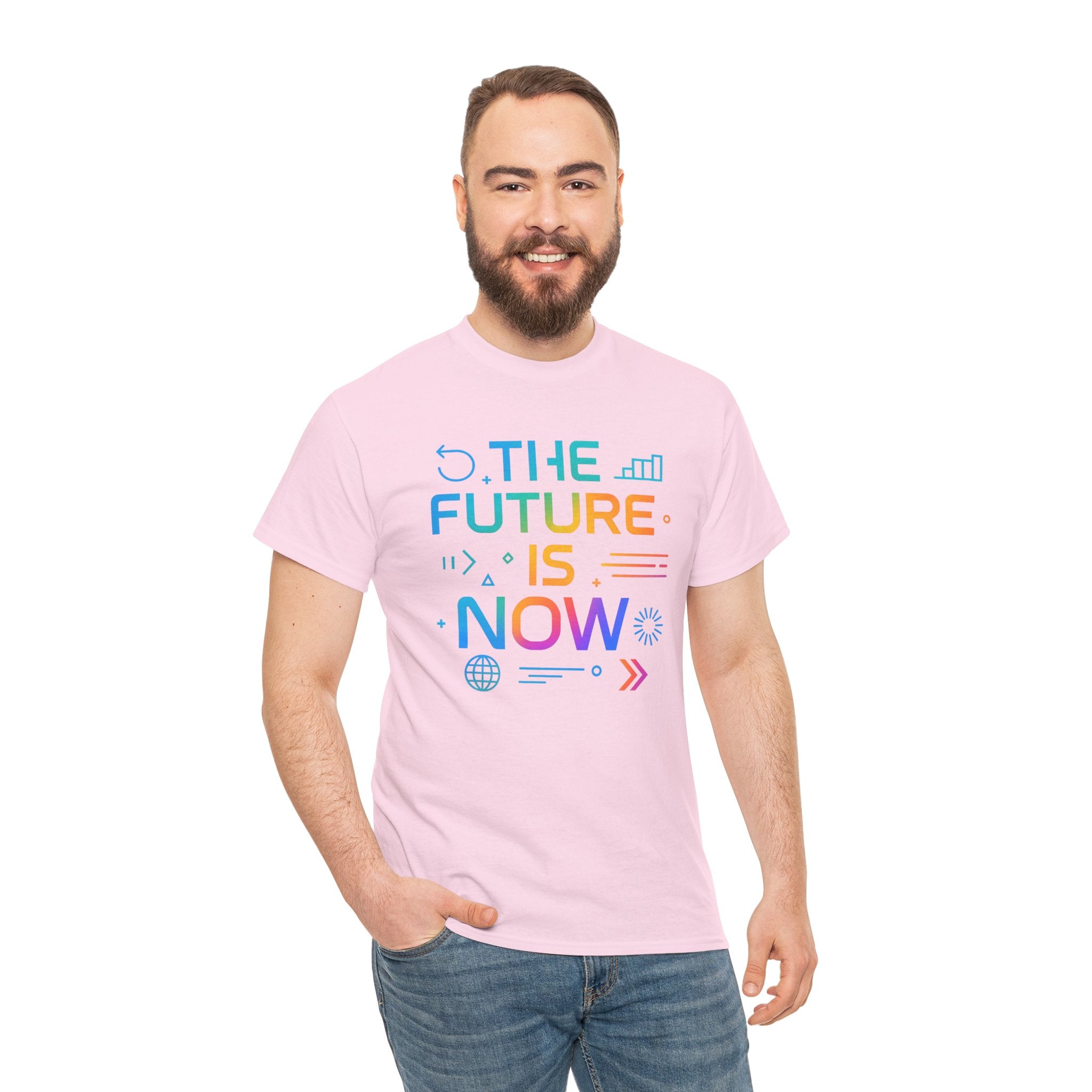 The Future Is Now T-Shirt — Inspirational Tech Graphic Tee
