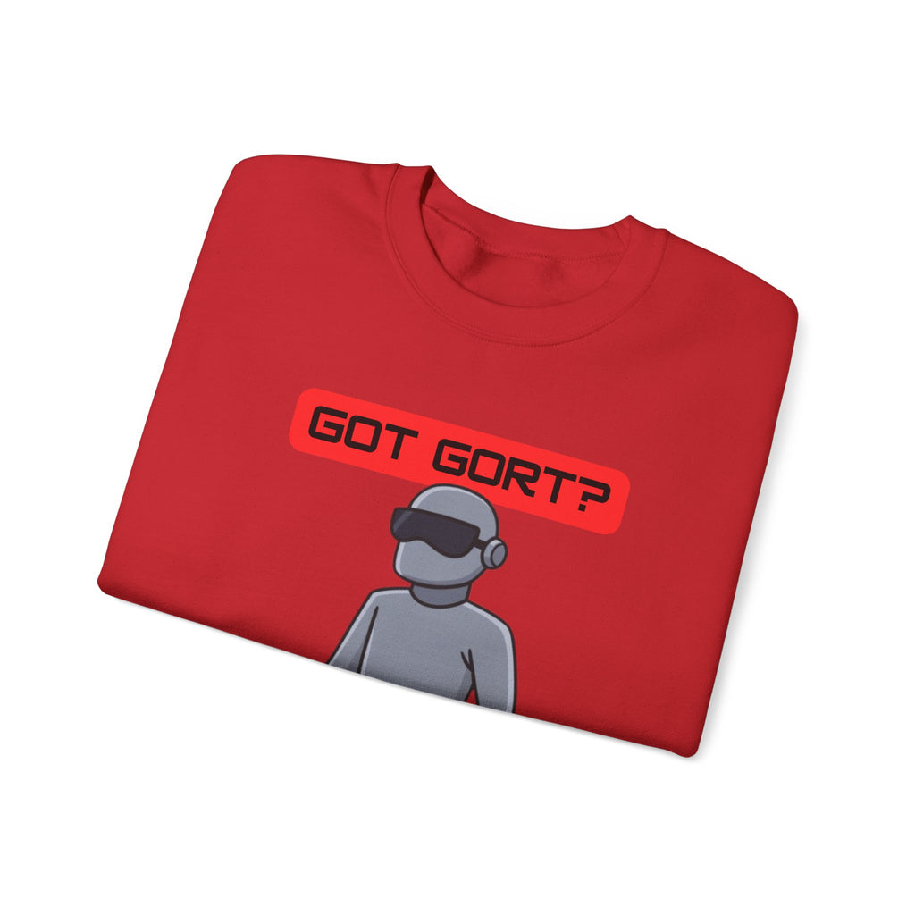 Got Gort? Unisex Crewneck Sweatshirt - Cool Casual Wear, Fun Graphic Hoodie, Perfect Gift for Friends, Everyday Comfort