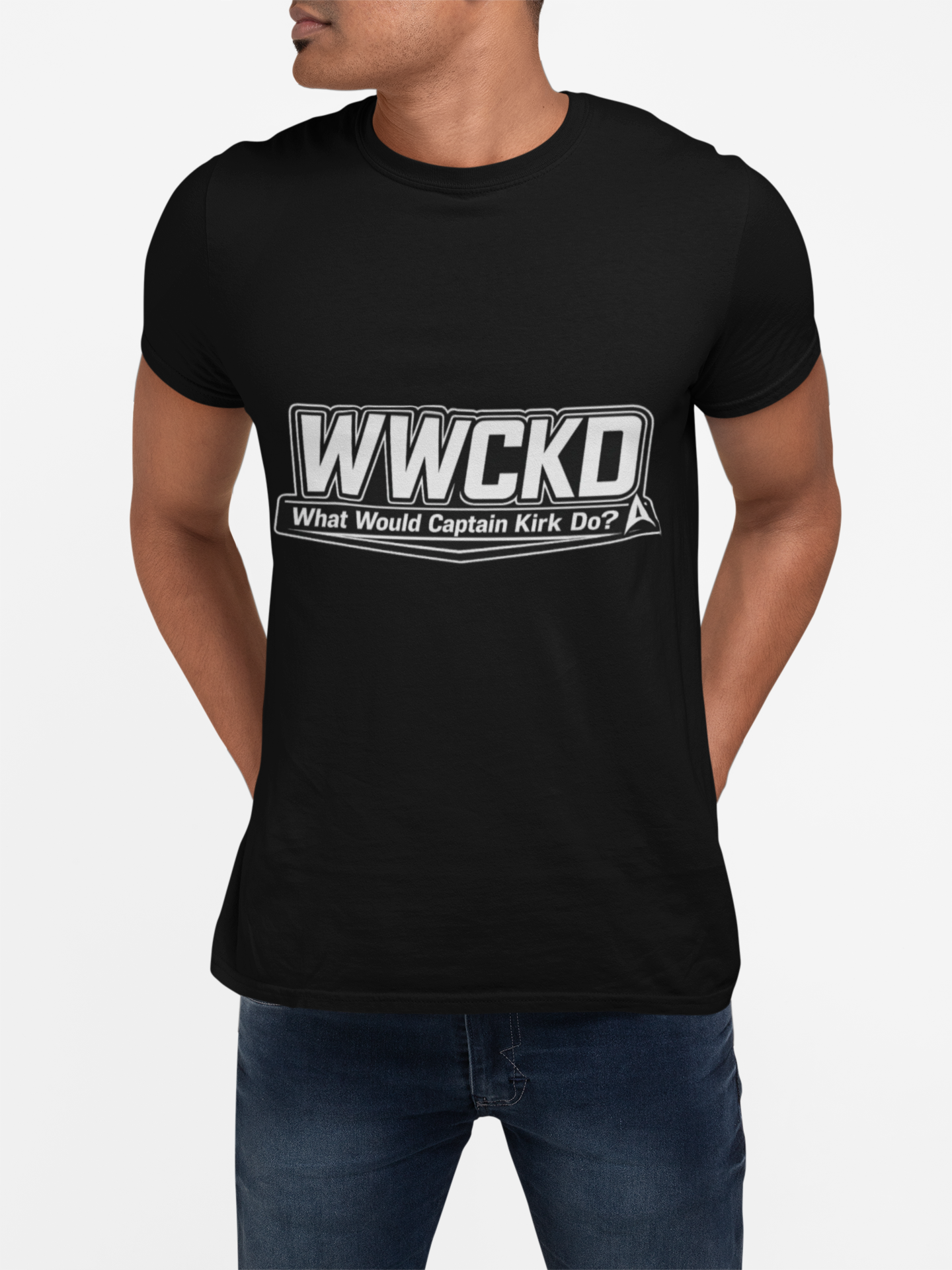 WWCKD What Would Captain Kirk Do Tee | Sci-Fi Quote Shirt