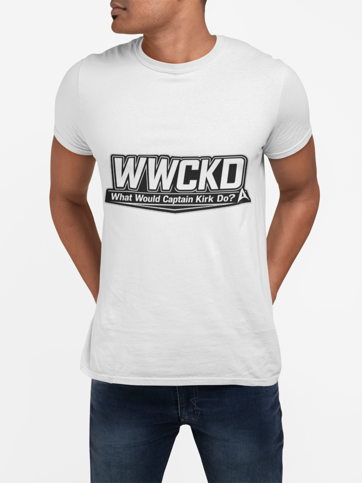 WWCKD What Would Captain Kirk Do Tee | Sci-Fi Quote Shirt