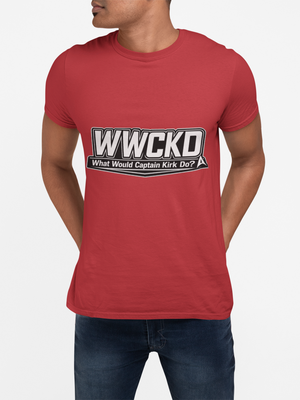 WWCKD What Would Captain Kirk Do Tee | Sci-Fi Quote Shirt