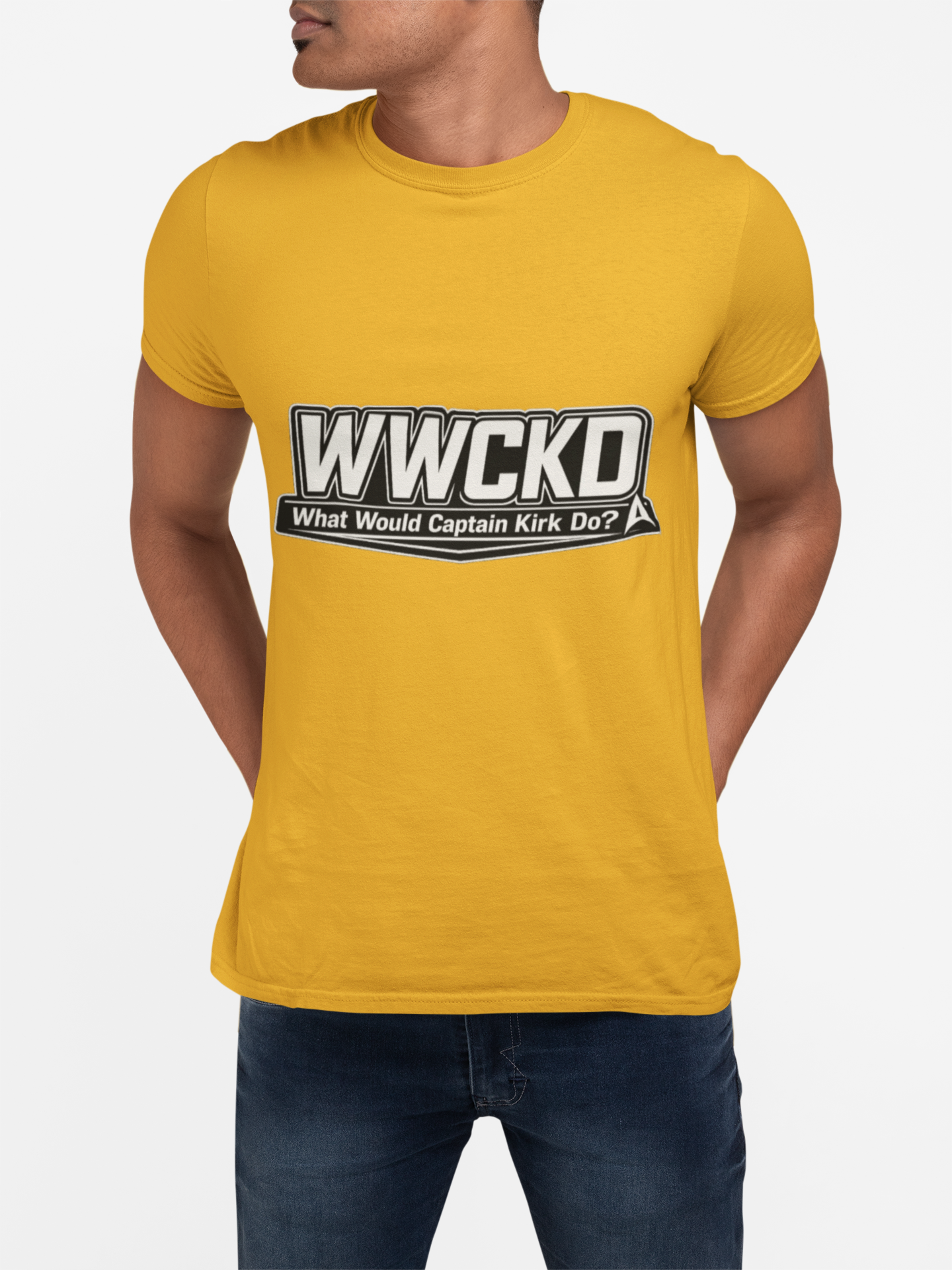 WWCKD What Would Captain Kirk Do Tee | Sci-Fi Quote Shirt
